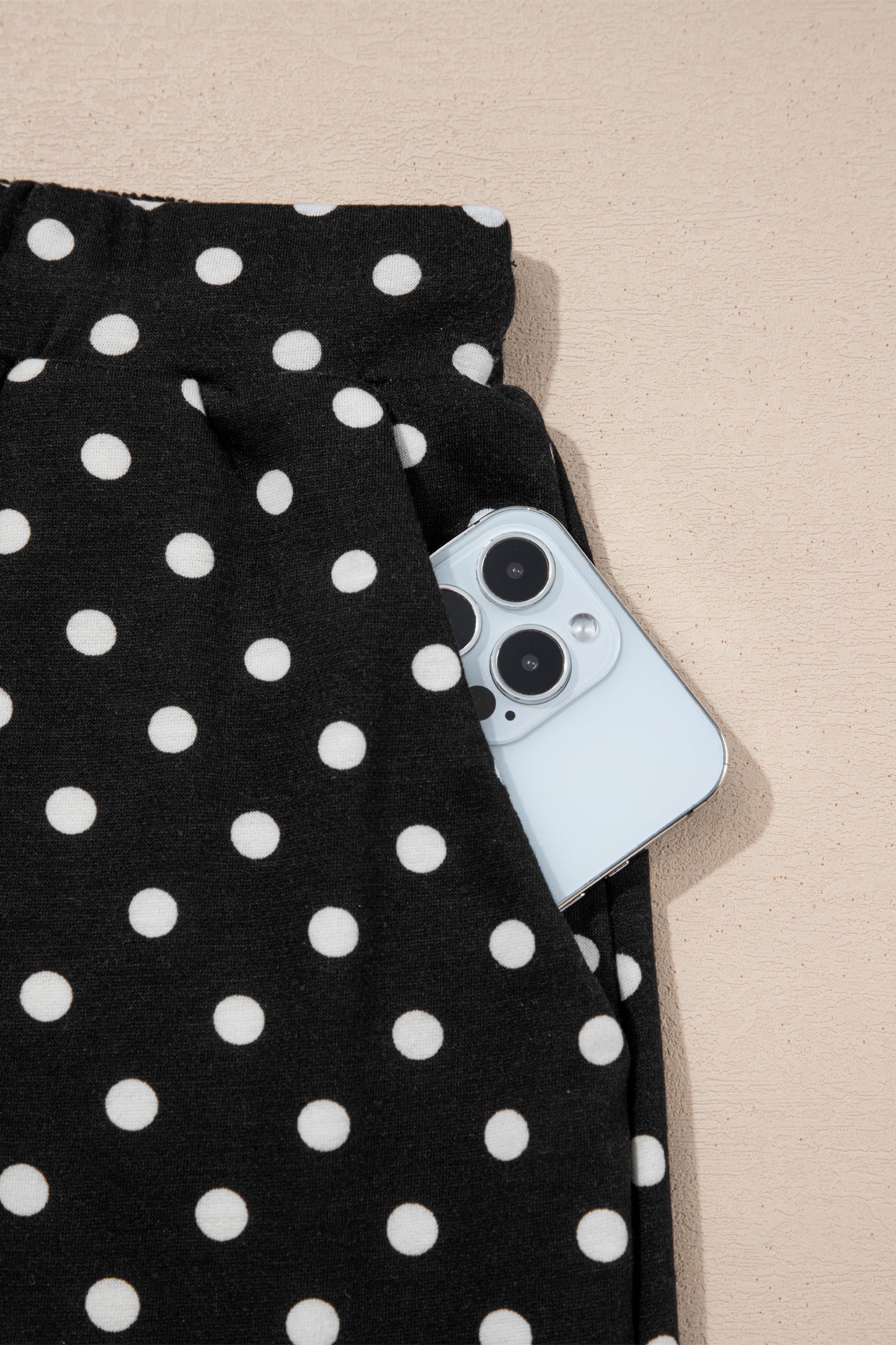 Midnight Dot Skort
