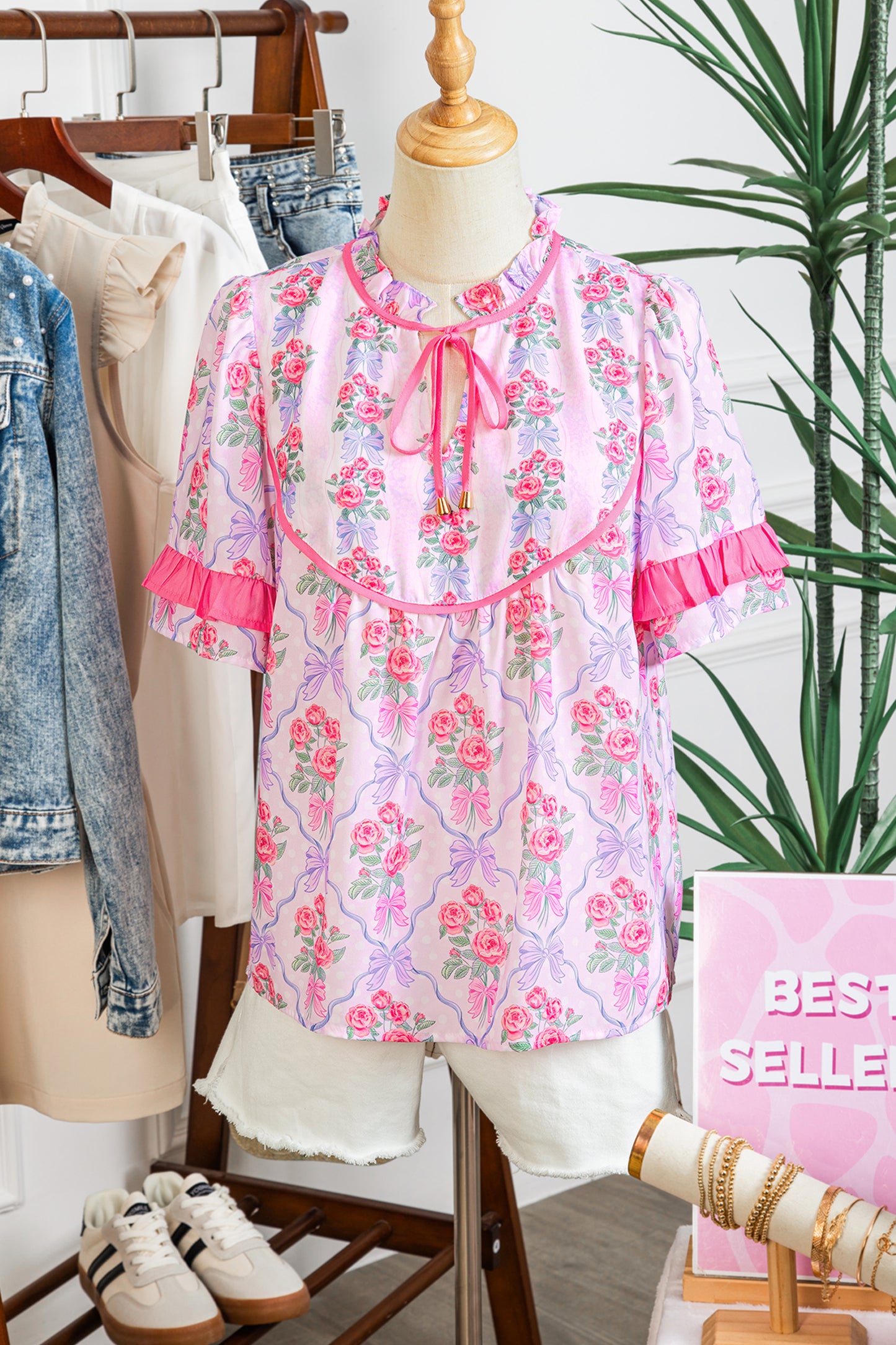 The Blush Garden Blouse