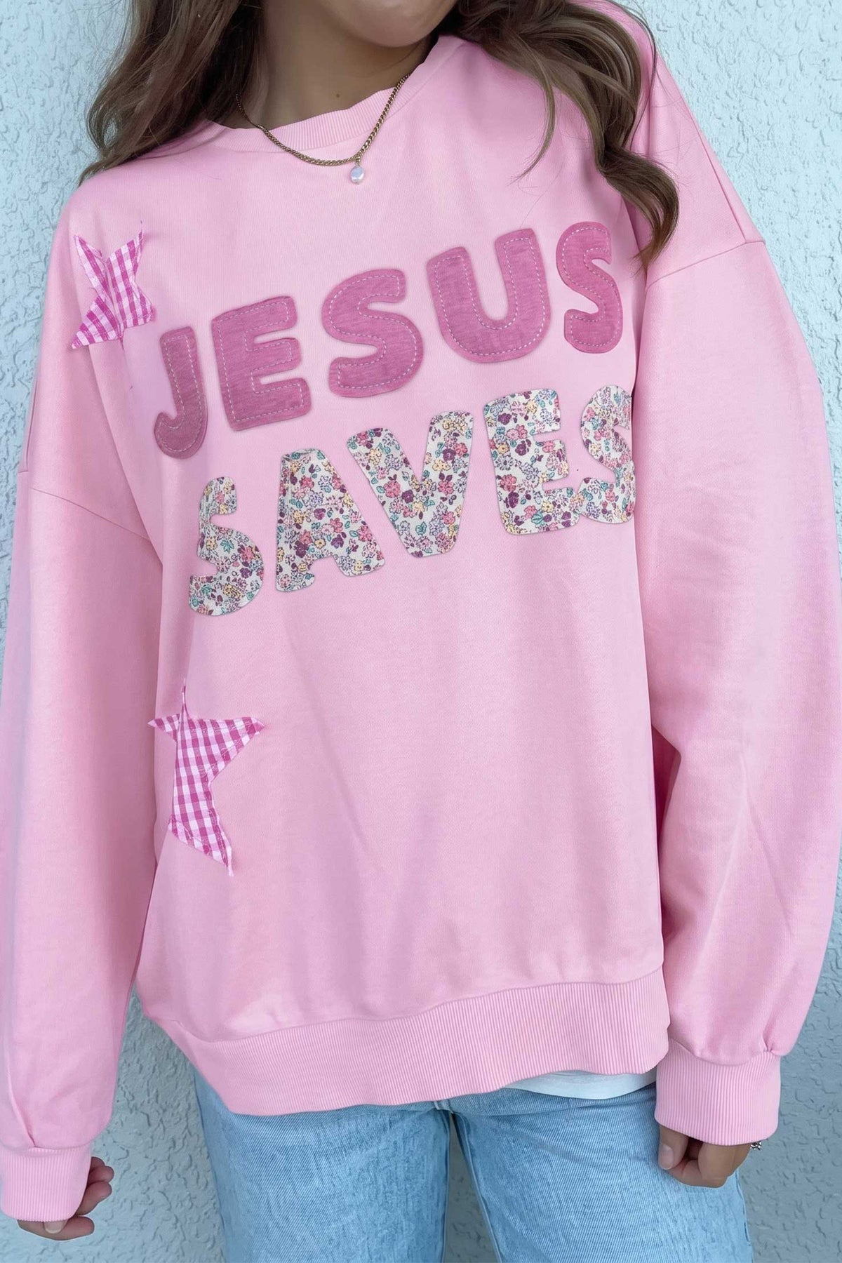 Jesus Saves Sweatshirt