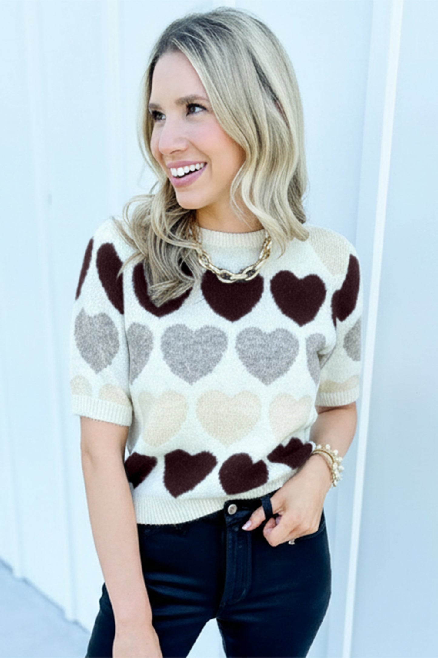 Heartfelt Harmony Knit Top