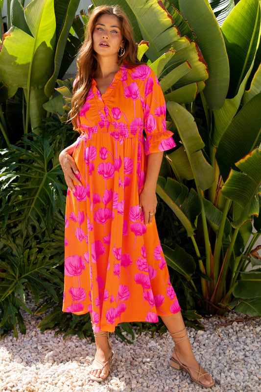 Sunkissed in Santorini Midi