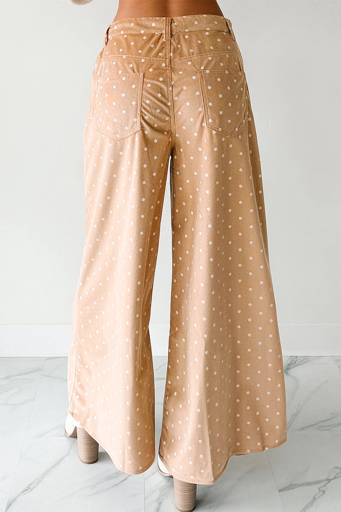 Sweet Latte Polka Dot Pants