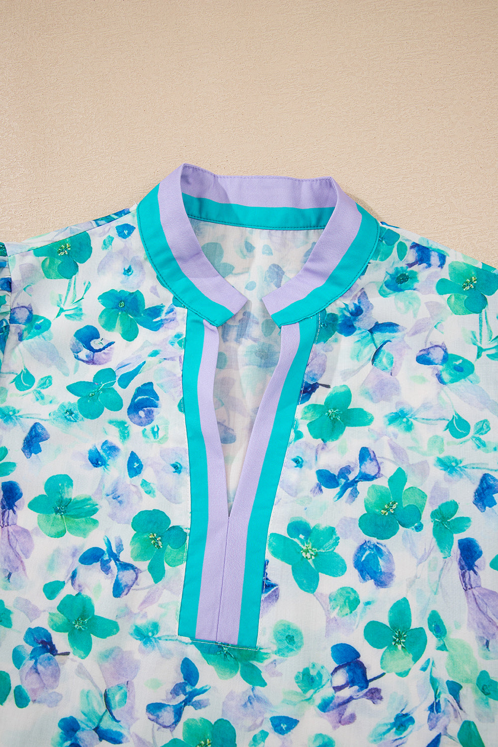 Lilac Grove Puff Sleeve Blouse