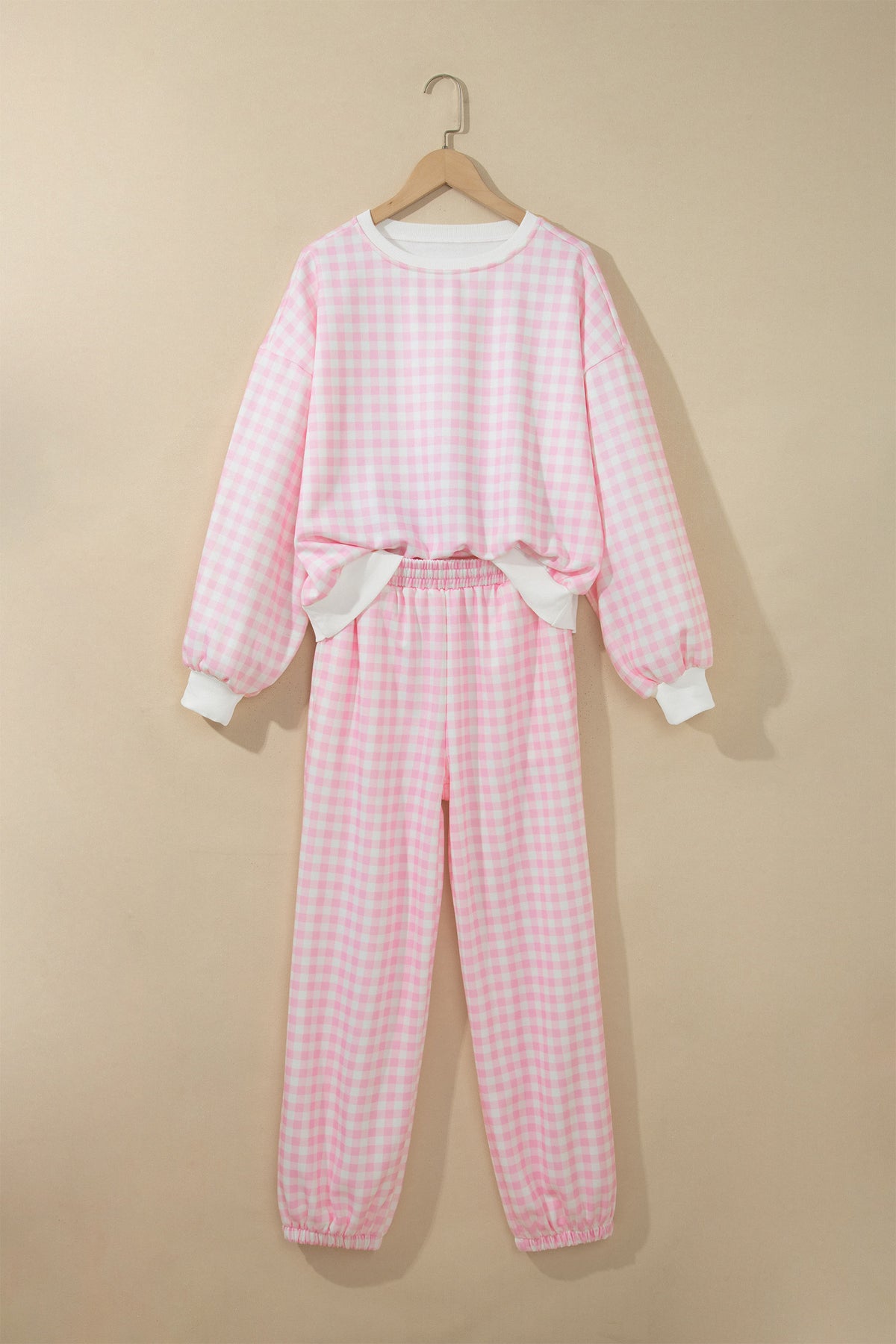 The Pretty in Gingham Lounge Set