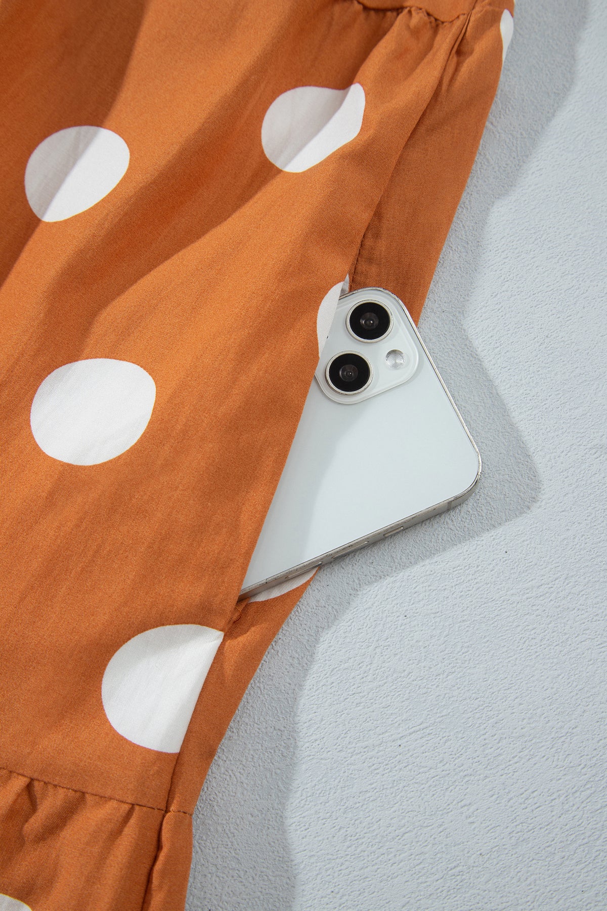 The Caramel Confetti Mini Dress