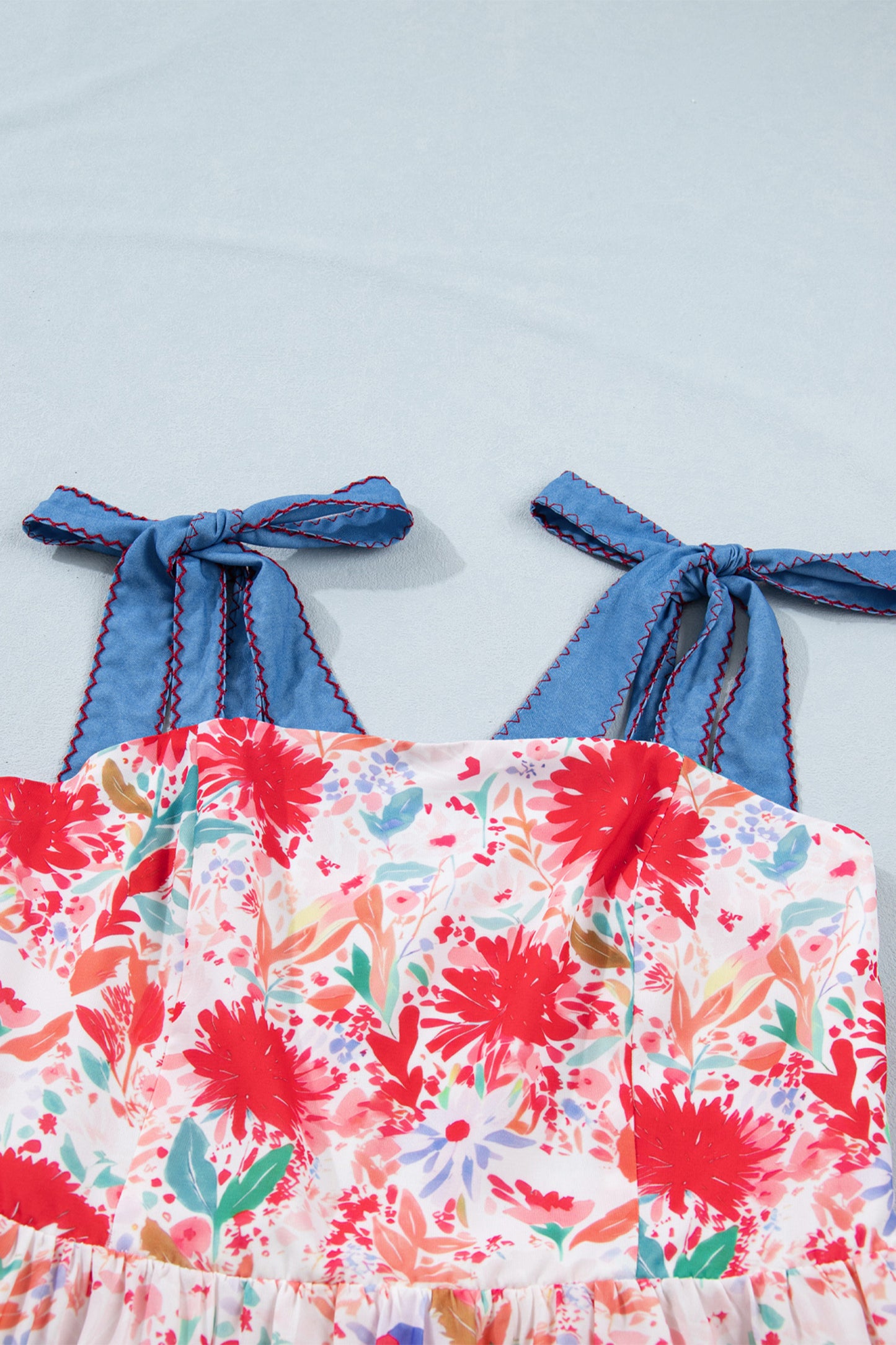 The Scarlet Garden Midi Dress