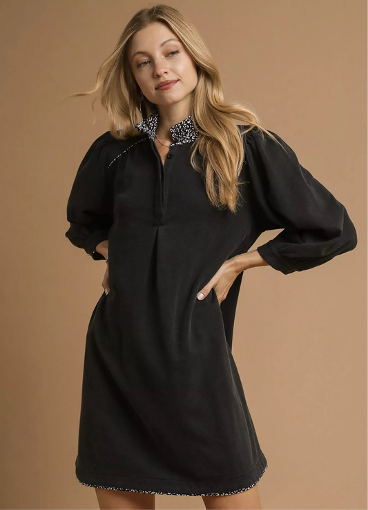 Midnight Muse Shift Dress