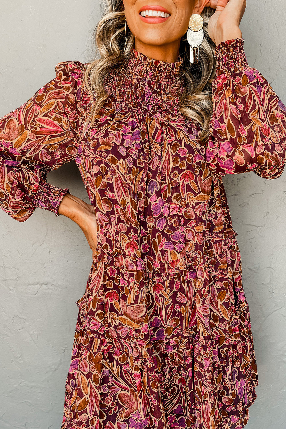 Floral Reverie Luxe Dress