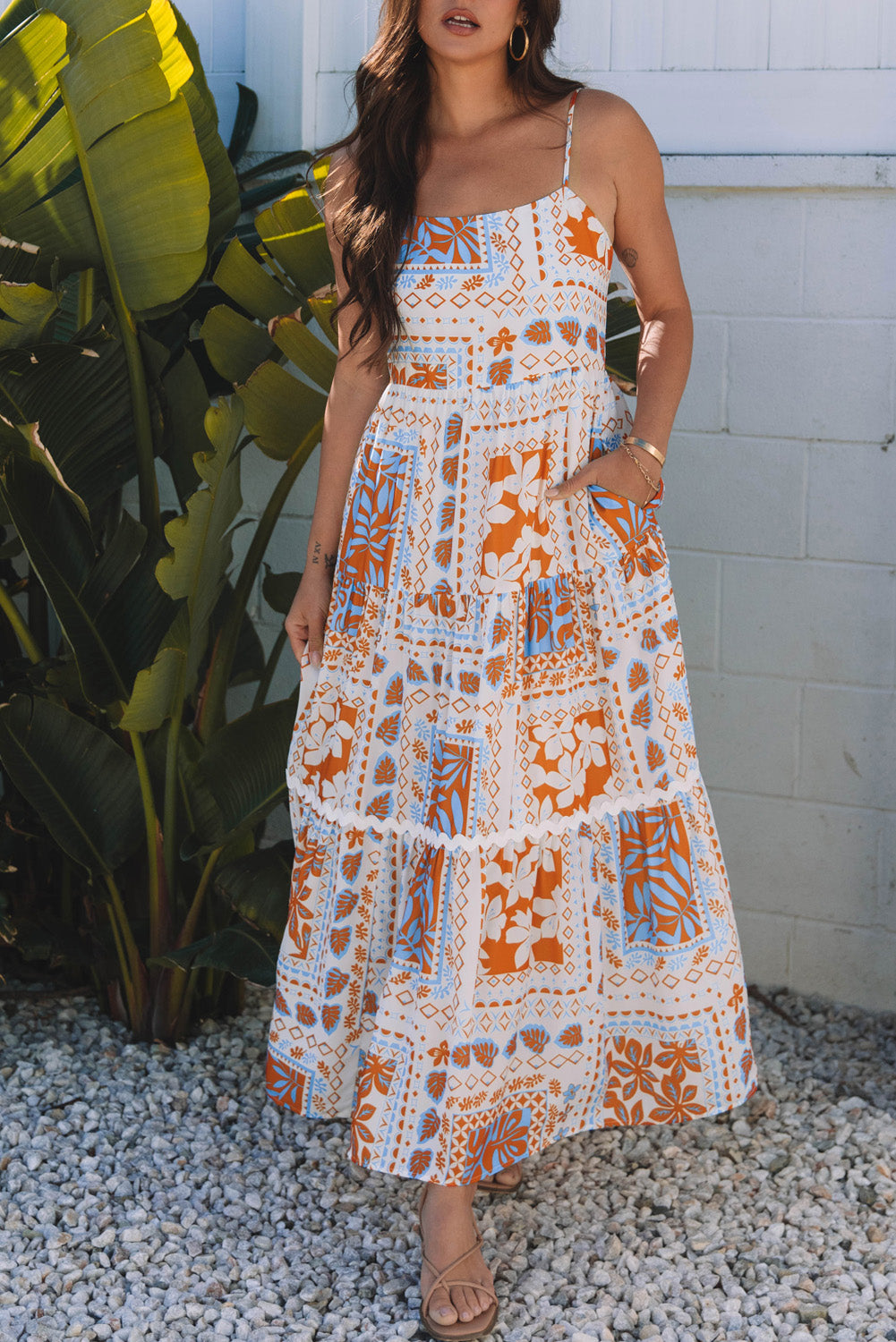 The Sunkissed Santorini Maxi