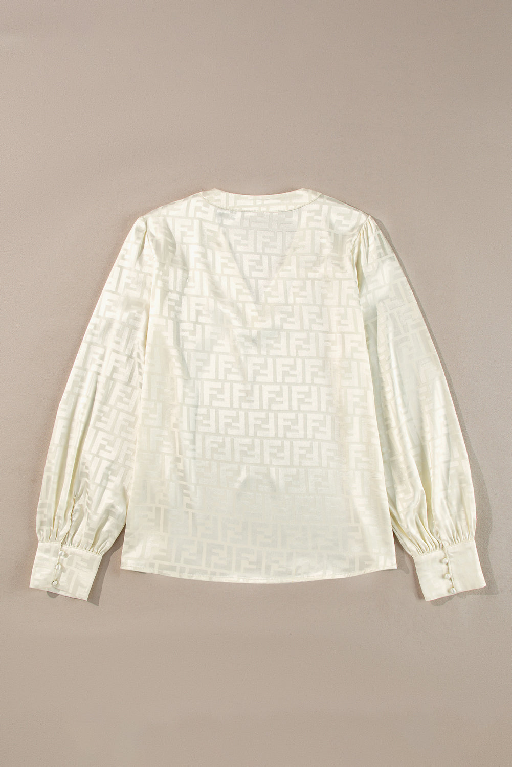 The Ivory Maze Blouse