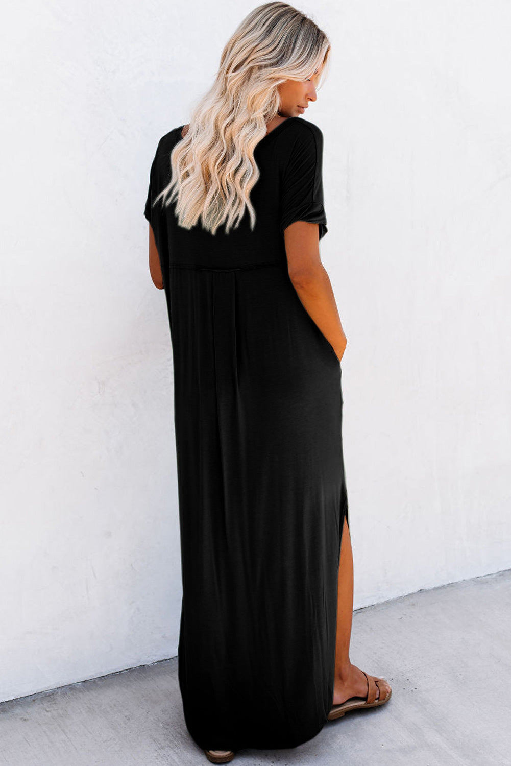 Midnight Ease Maxi Dress