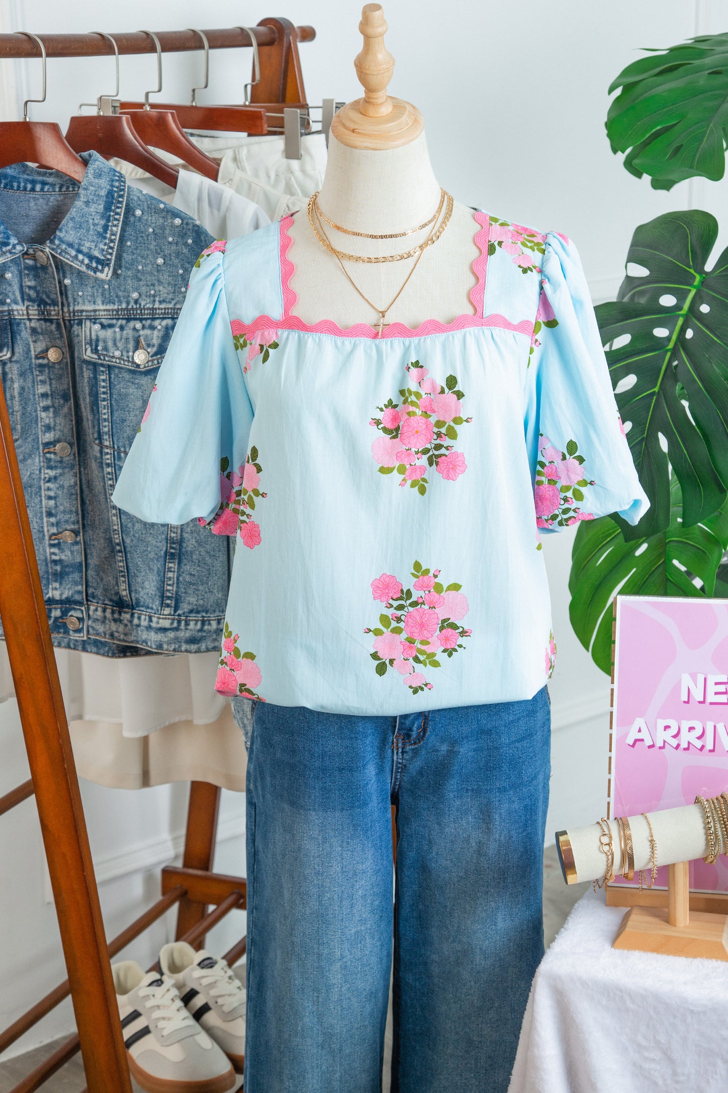 Cotton Candy Bloom Blouse