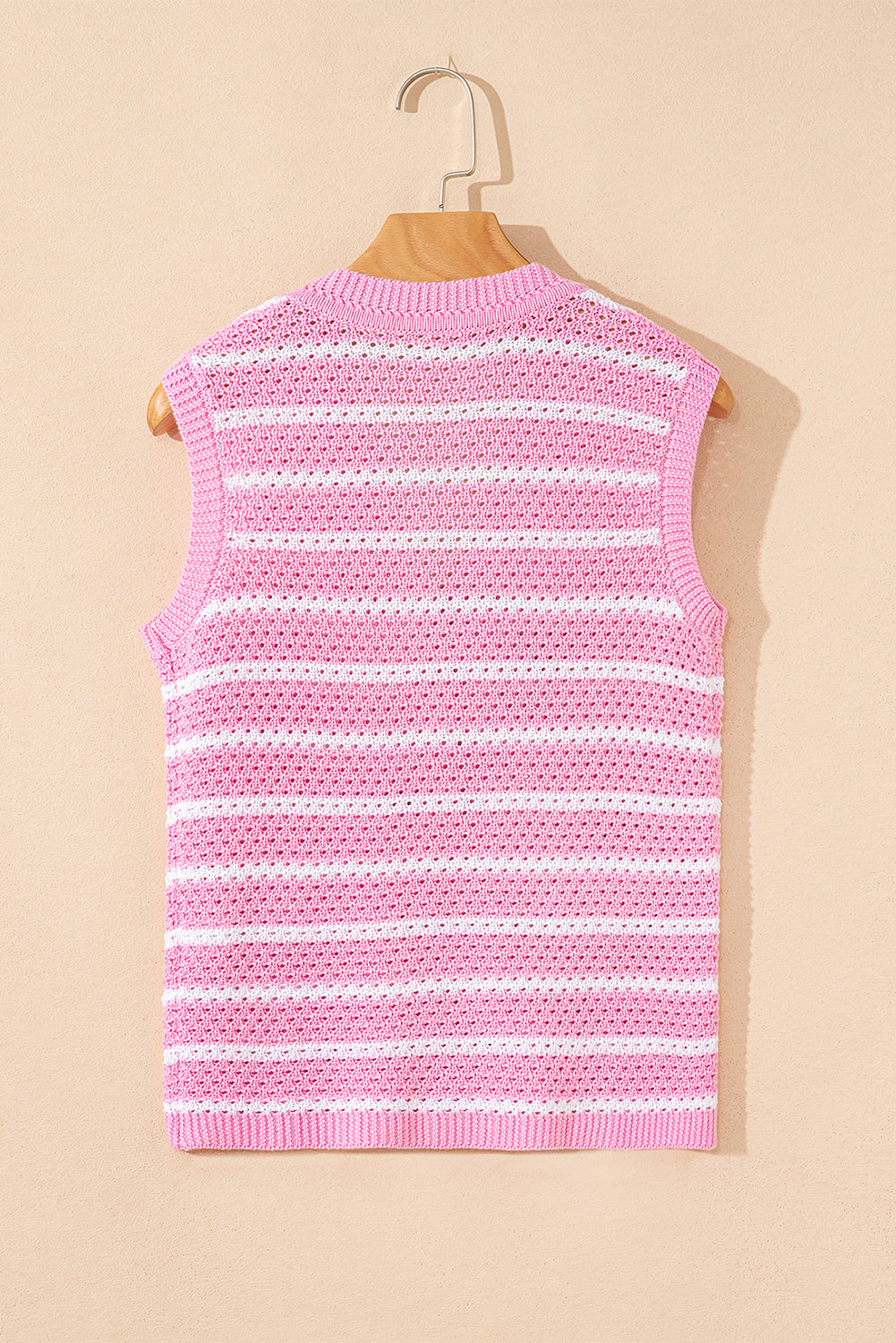 The Pink Peony Knit Vest