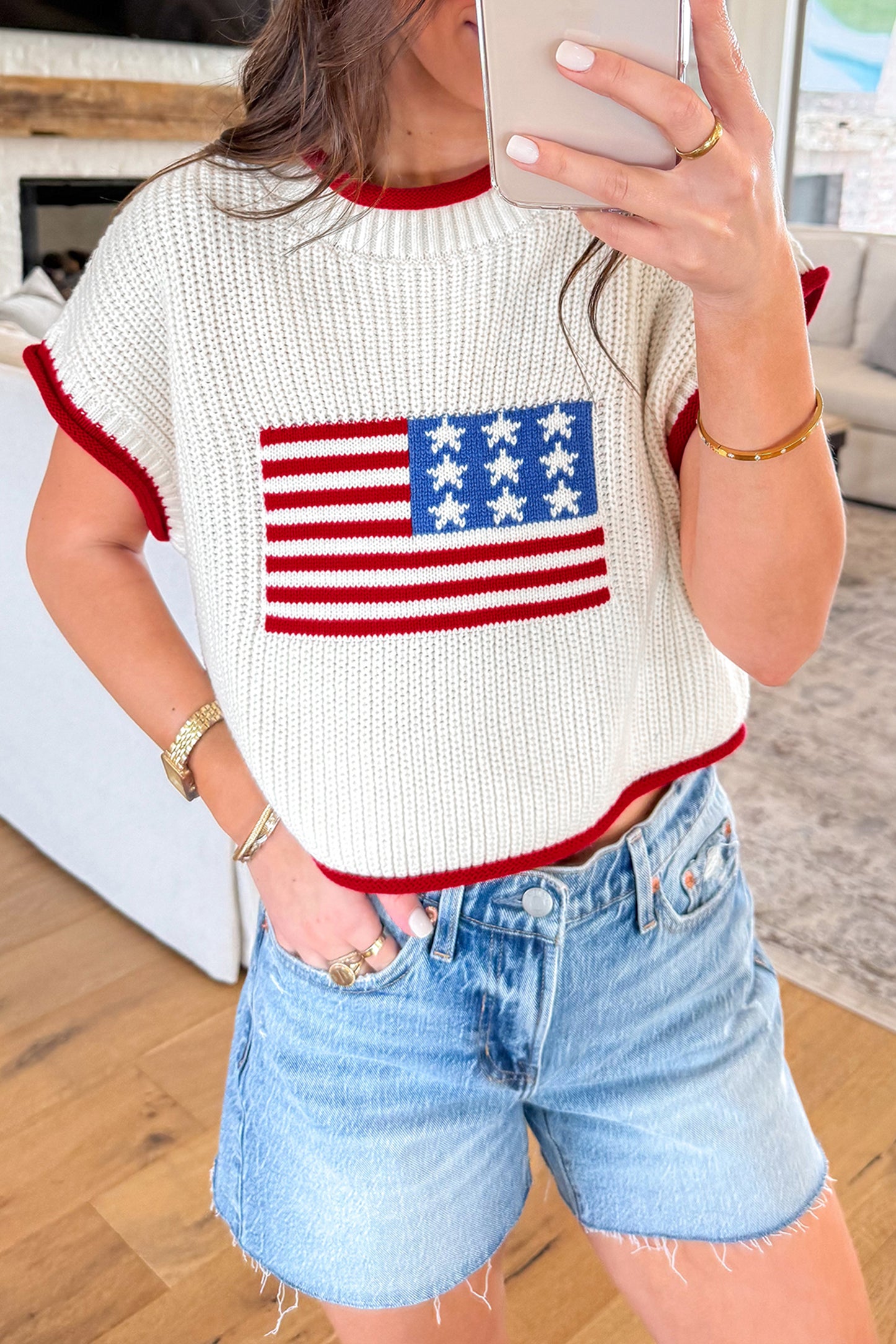 The Stars & Stitches Knit Tank