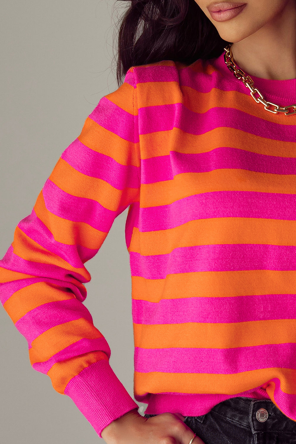 The Sunset Stripe Pullover