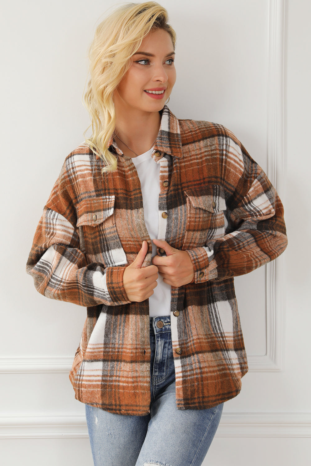 The Autumn Ridge Plaid Shacket