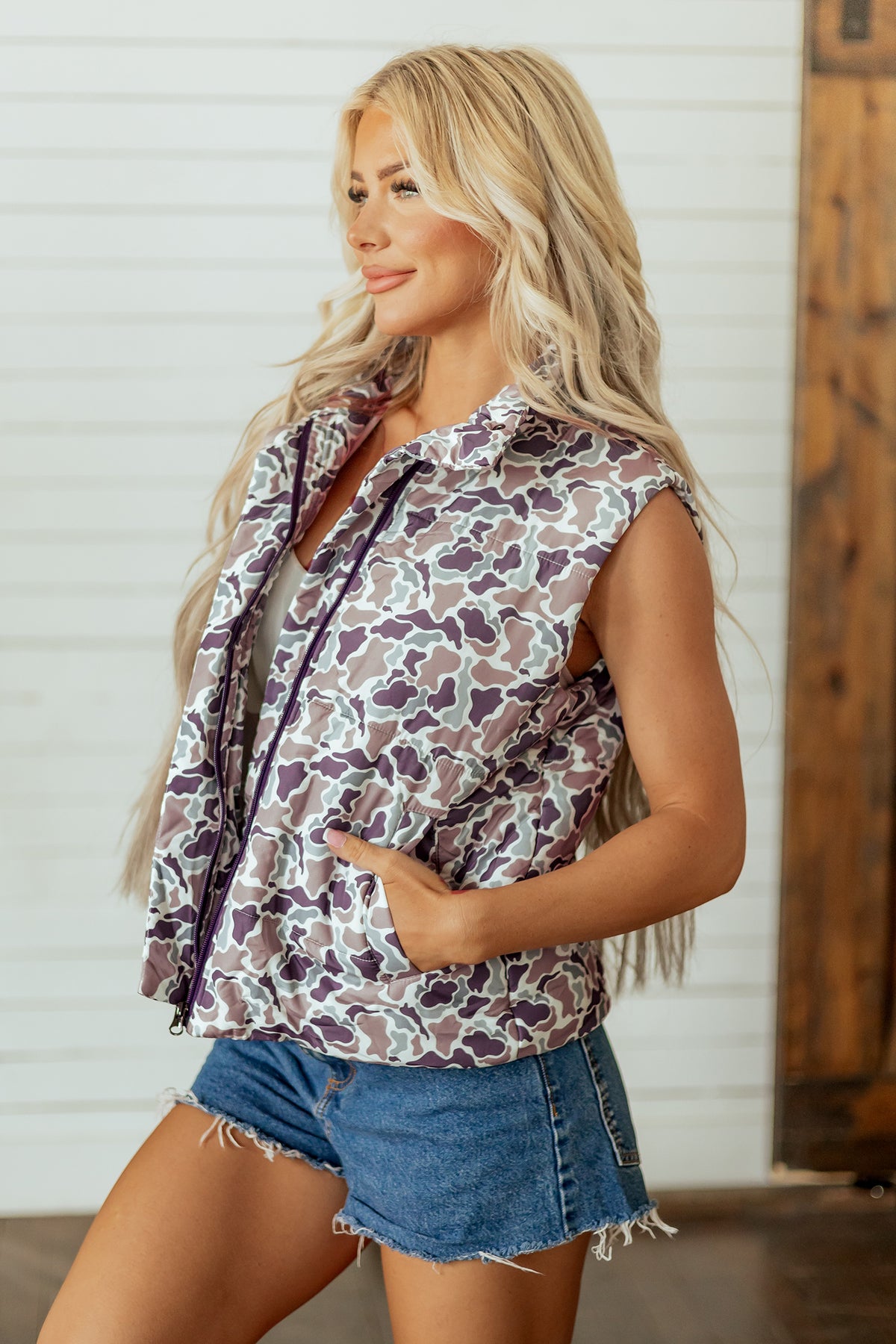 Backwoods Beauty Puffer Vest