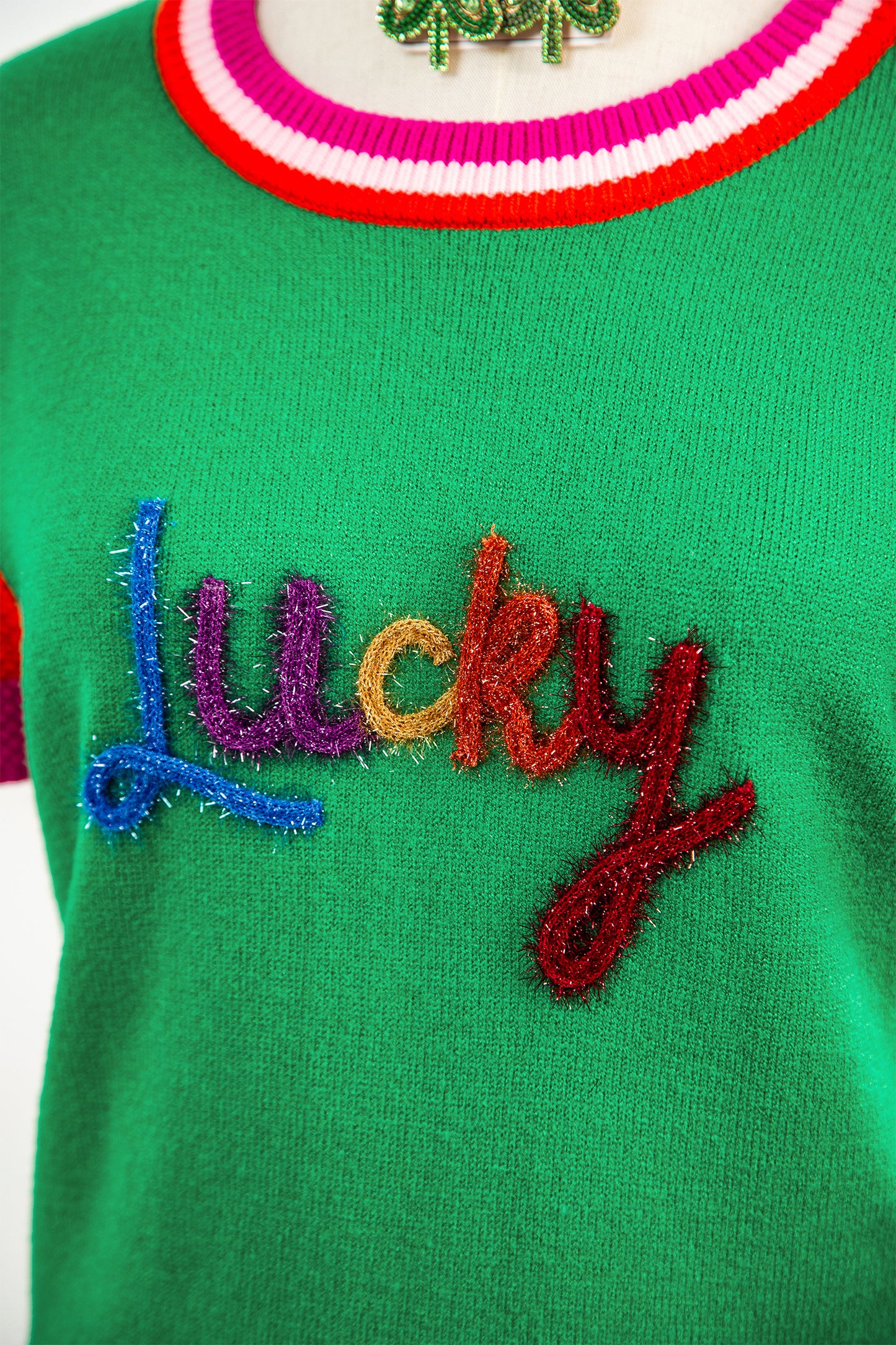 Lucky in Color Knit Top