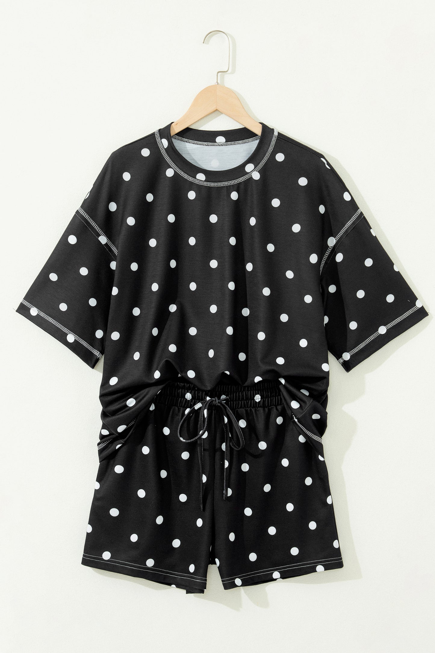 Midnight Charm Polka Dot Set
