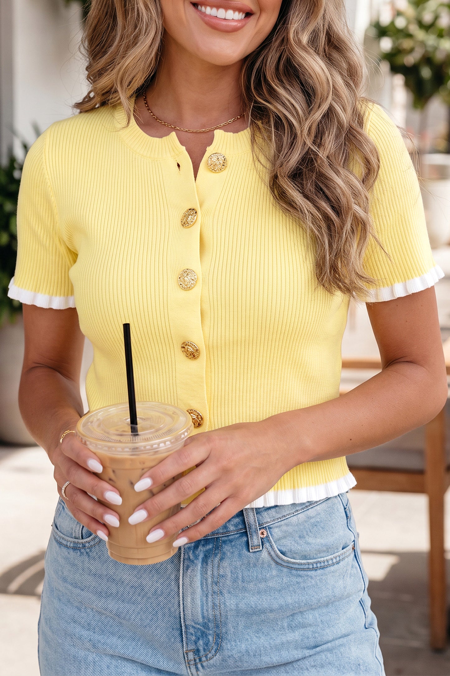 Lemon Meringue Cardigan