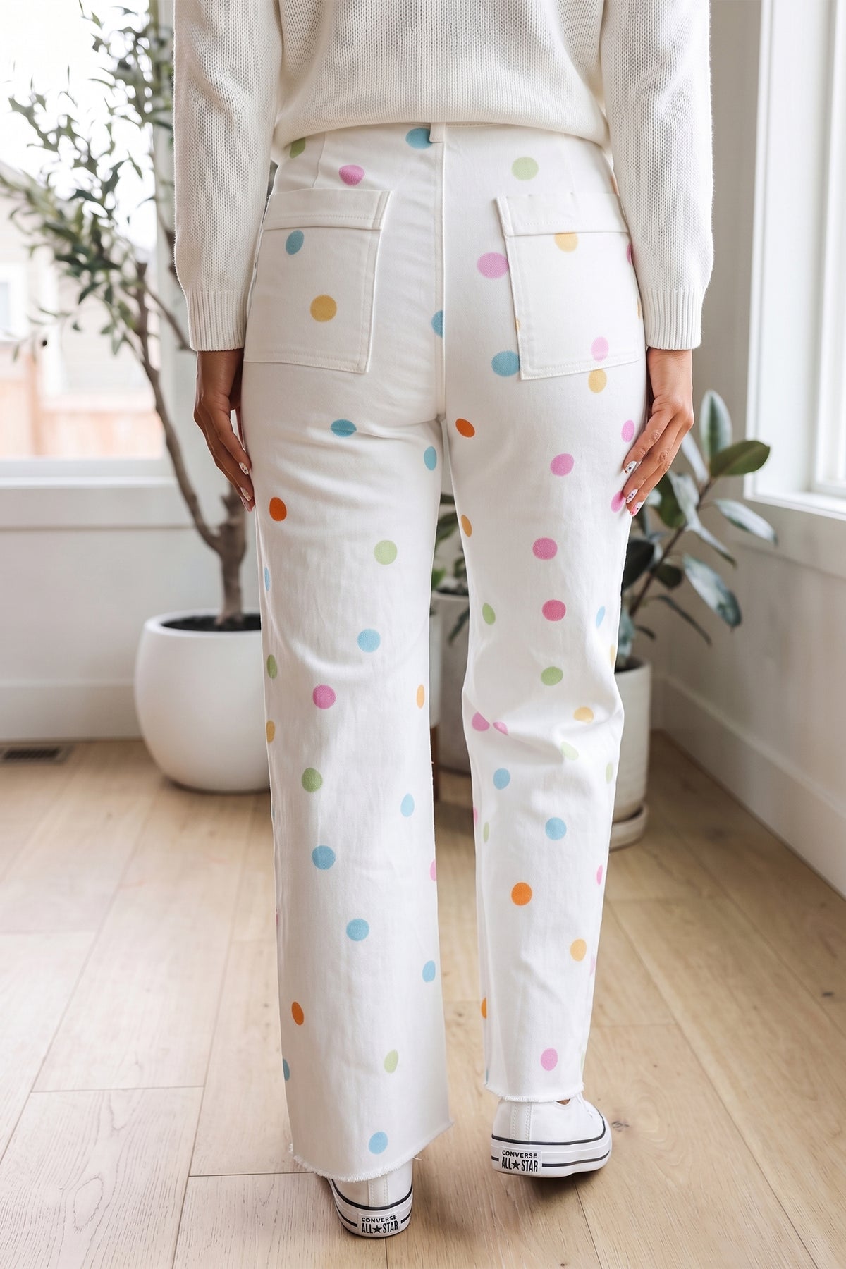 The Confetti Crush Wide Leg Jeans