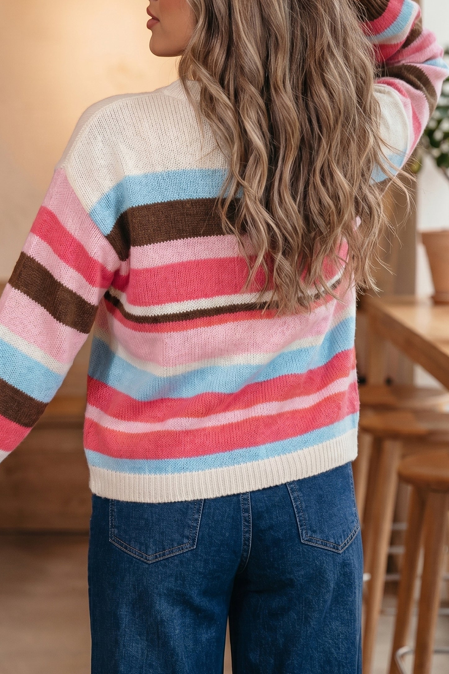 The Candy Stripe Cardigan
