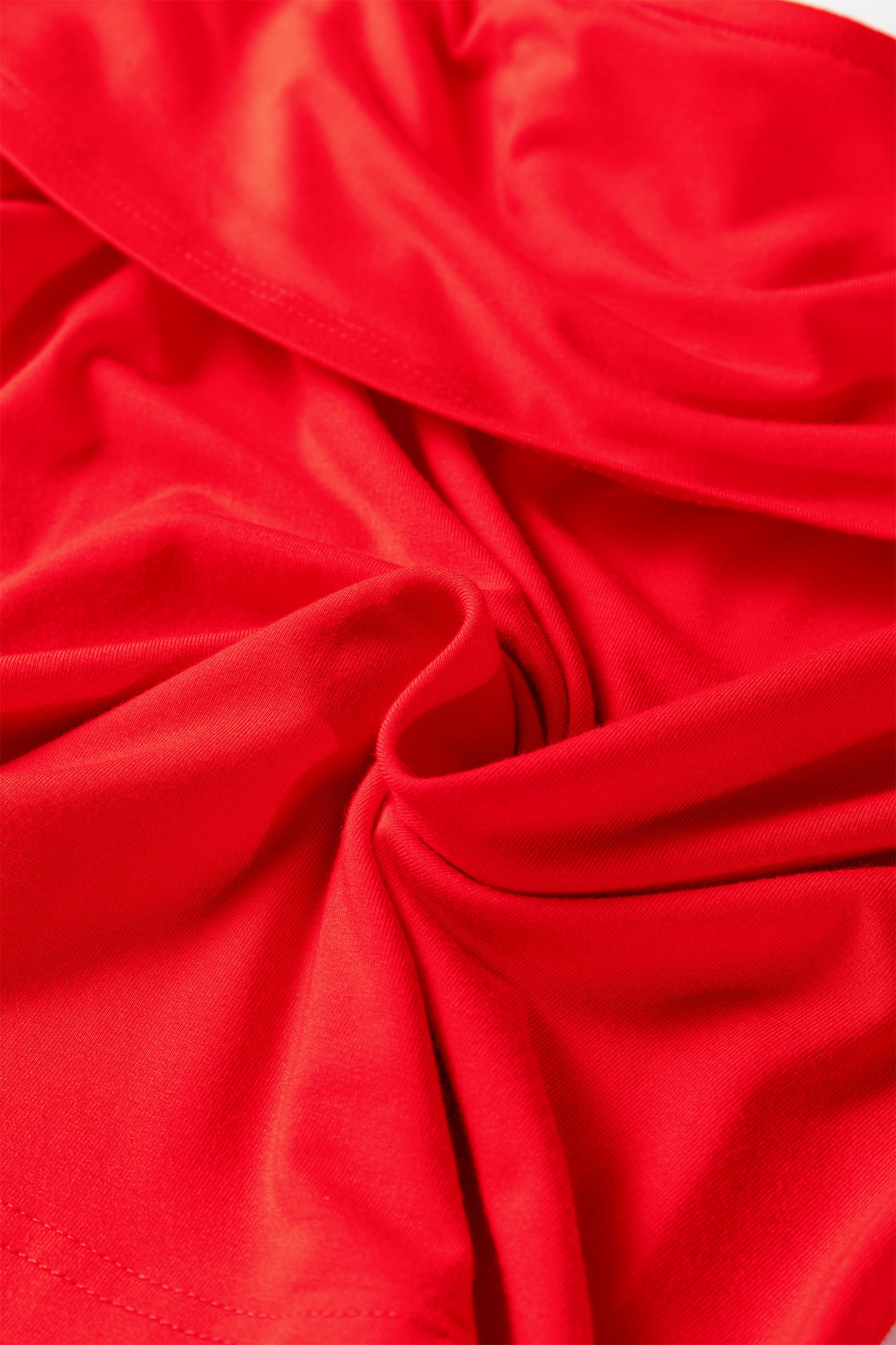 Ruby Red Off-Shoulder Top