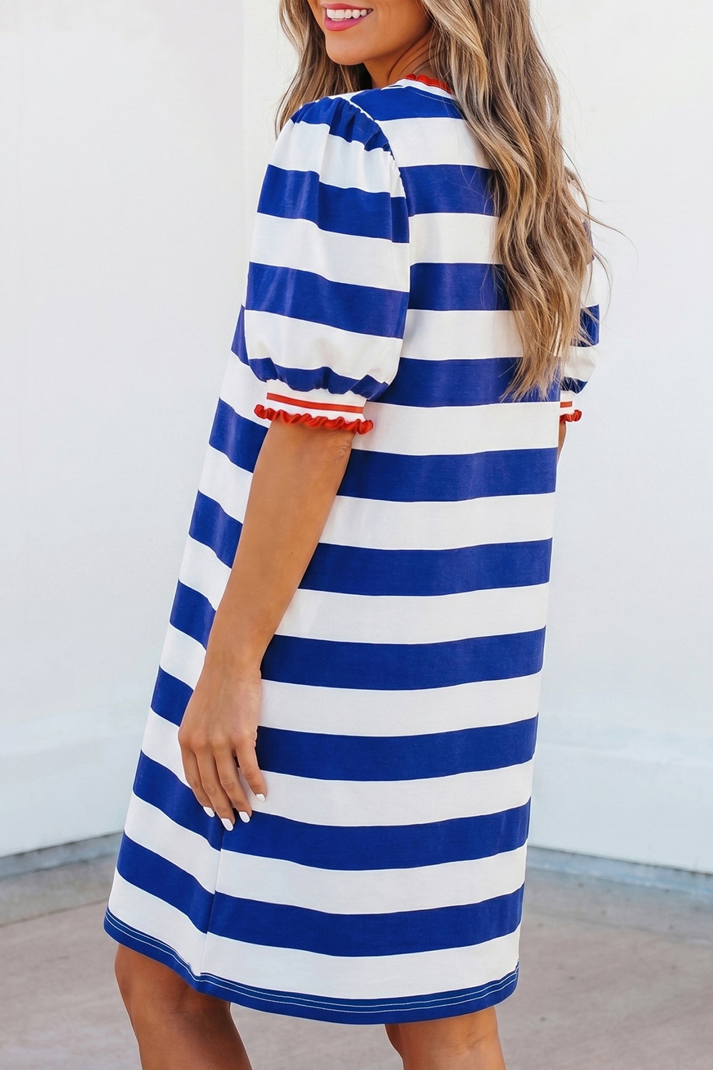 Harbor Stripe Everyday Dress