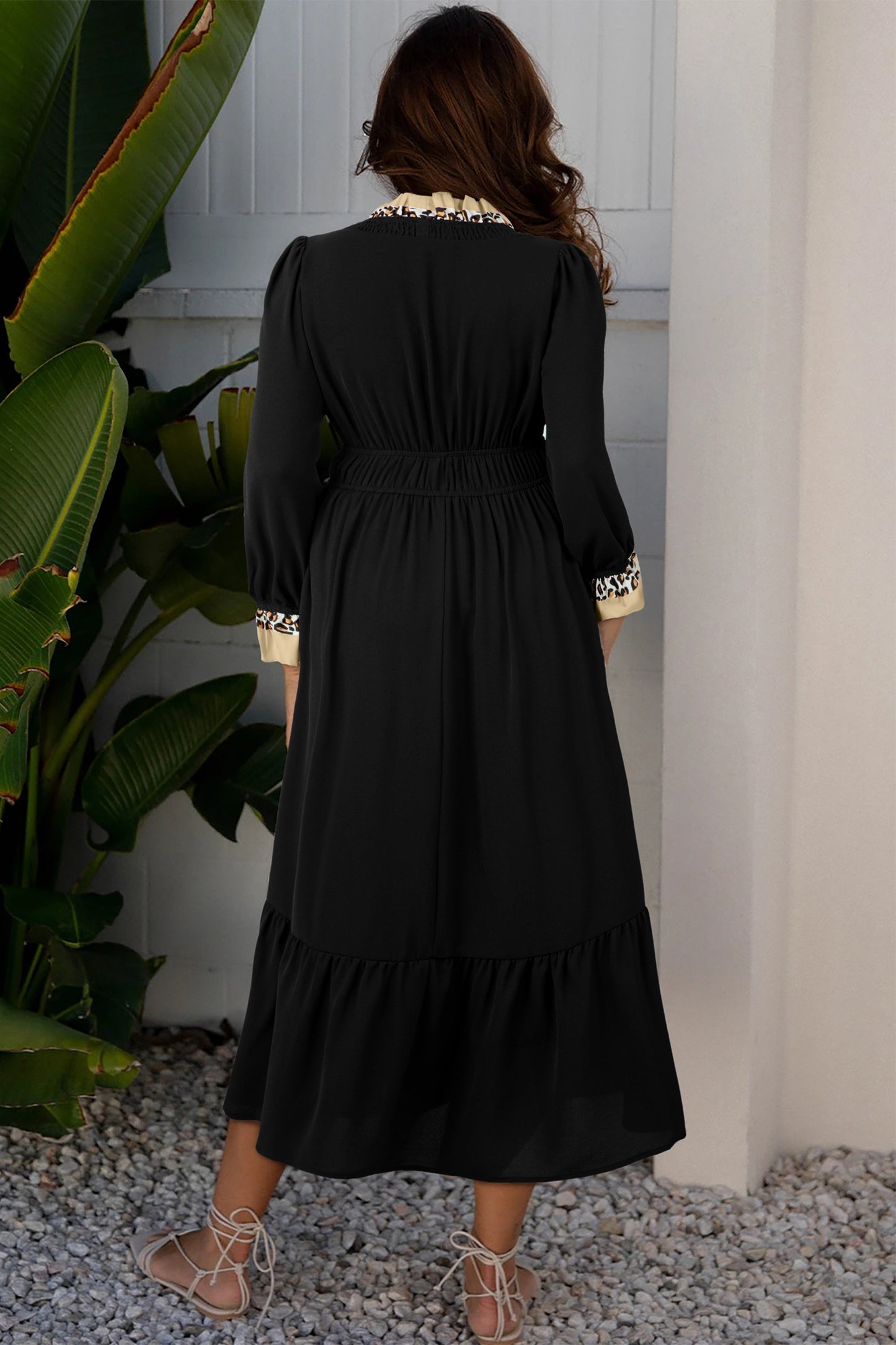 Midnight Wildflower Midi