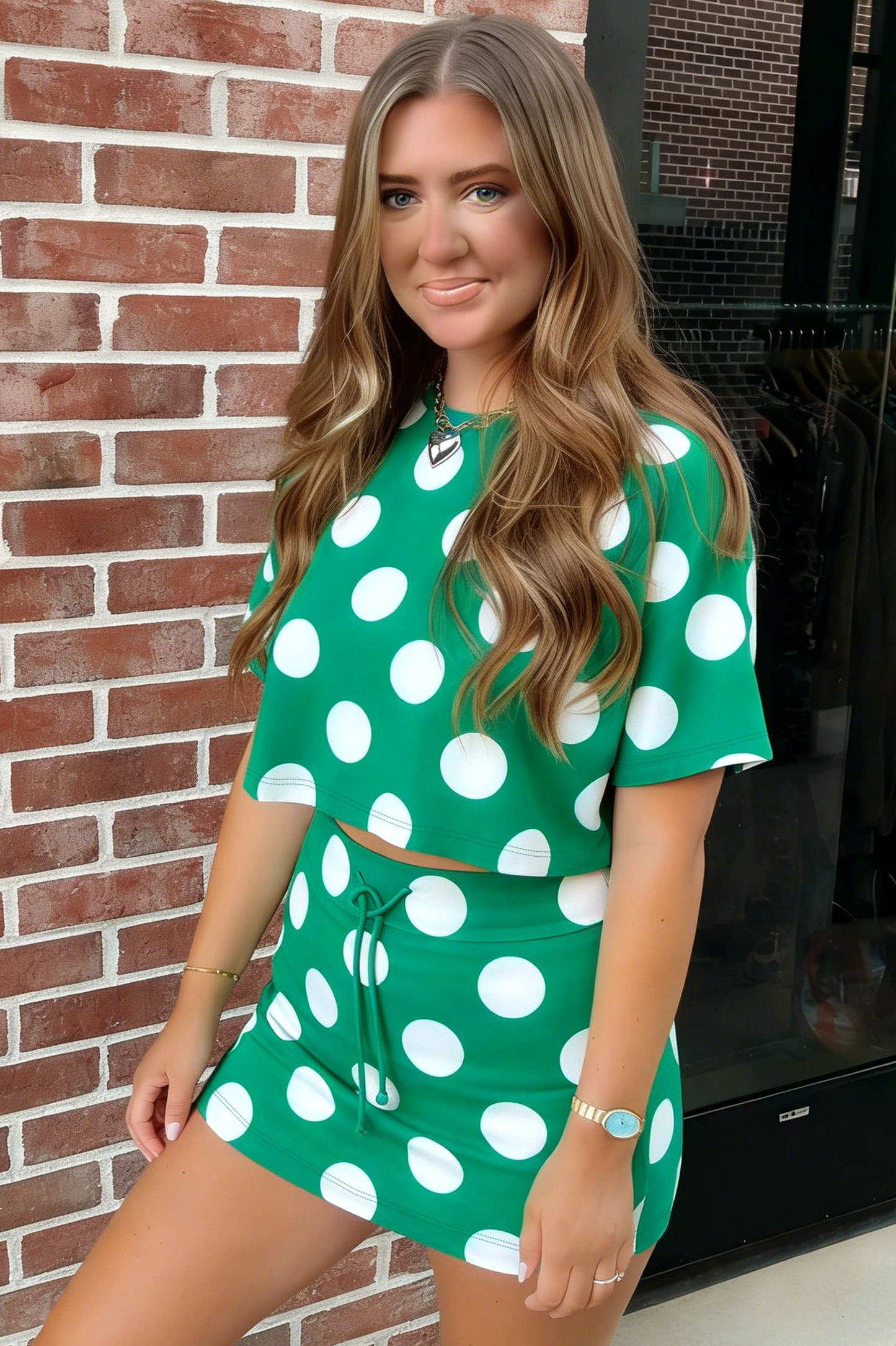 Emerald Dot Darling Set