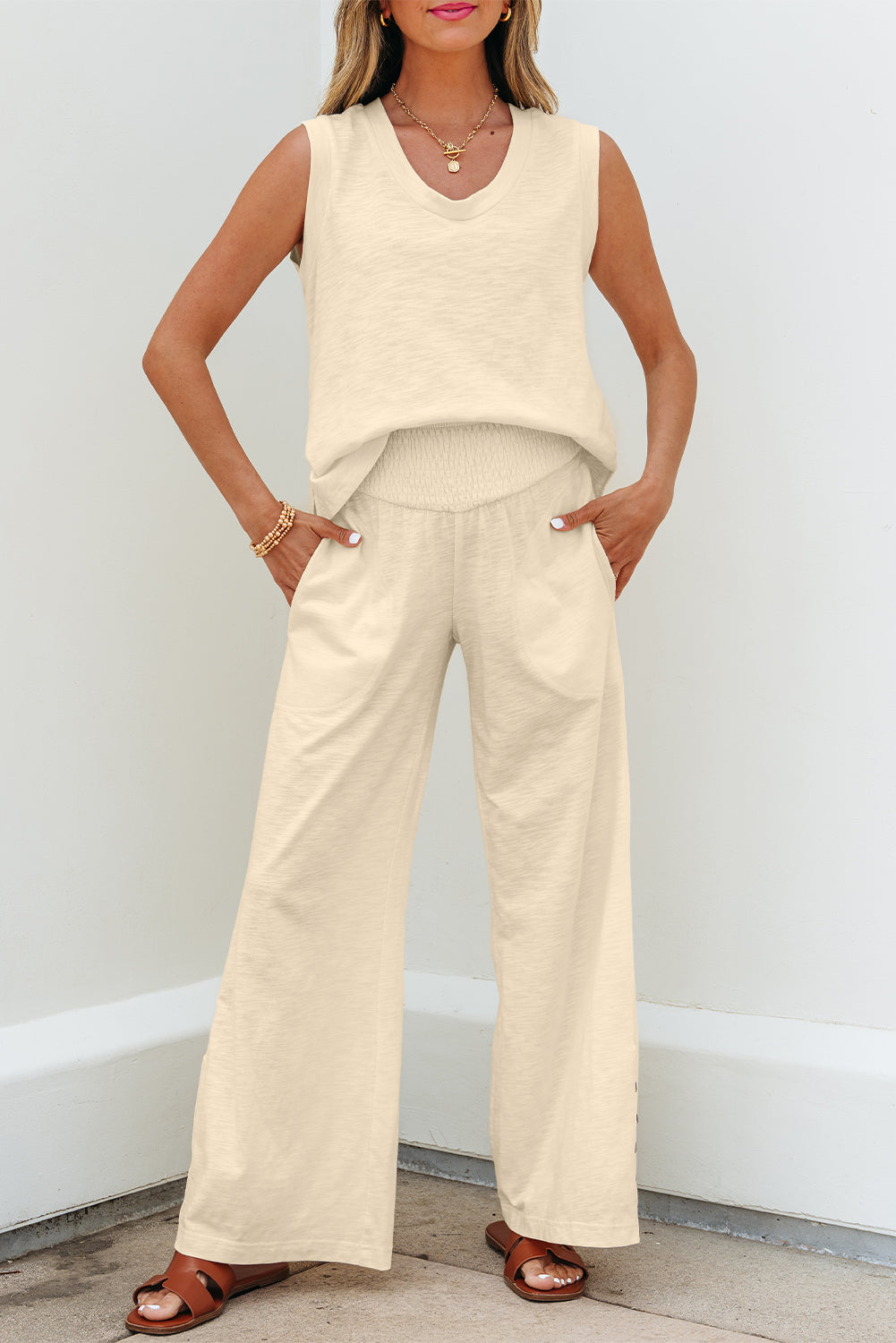 Vanilla Breeze Pant Set