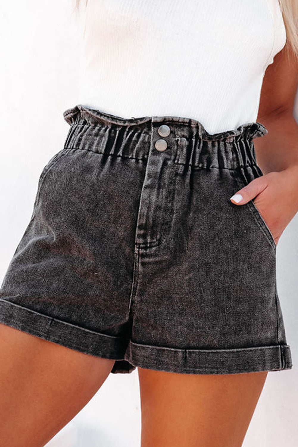 Midnight Muse Paperbag Shorts