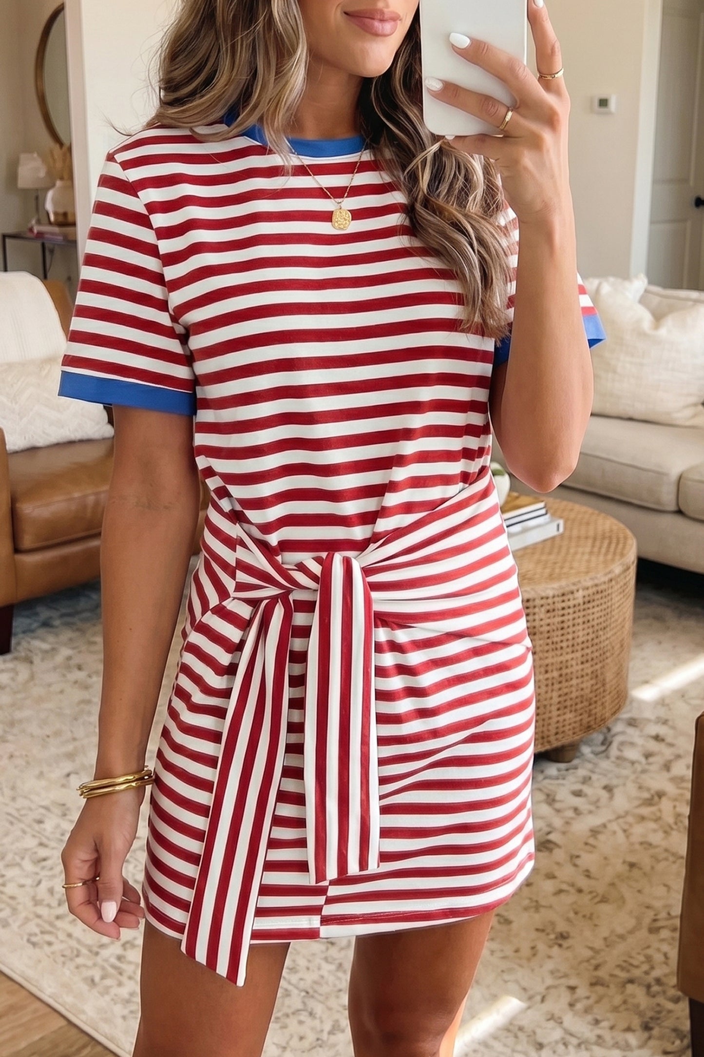 Liberty Lane Tie Dress