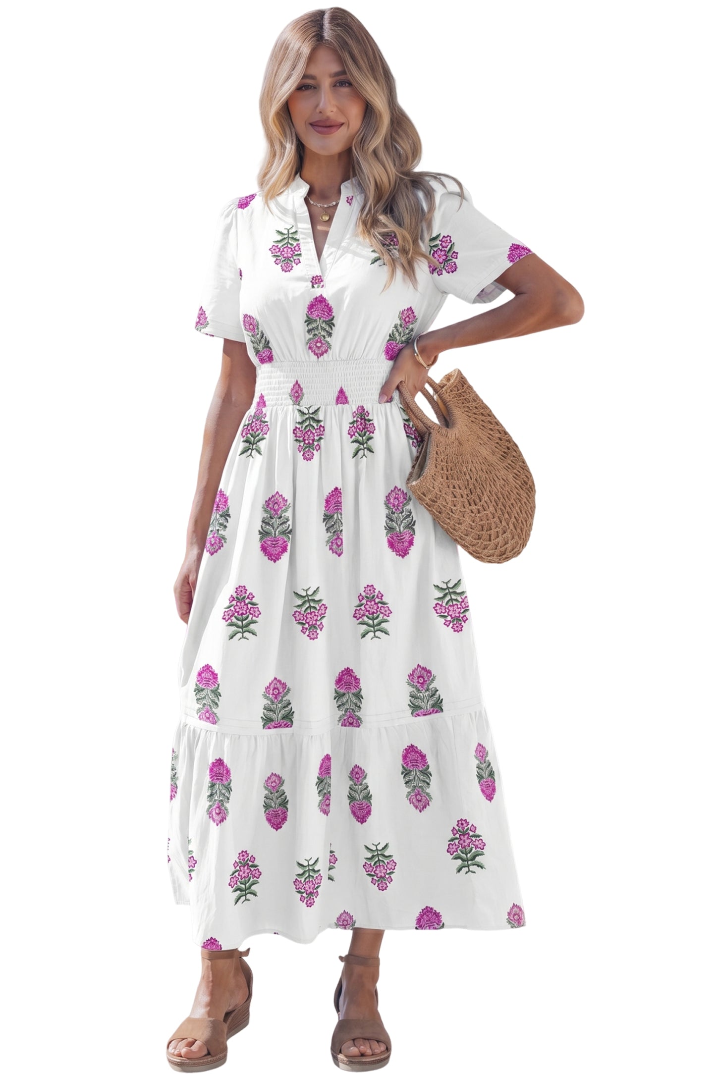 The Garden Grace Midi Dress