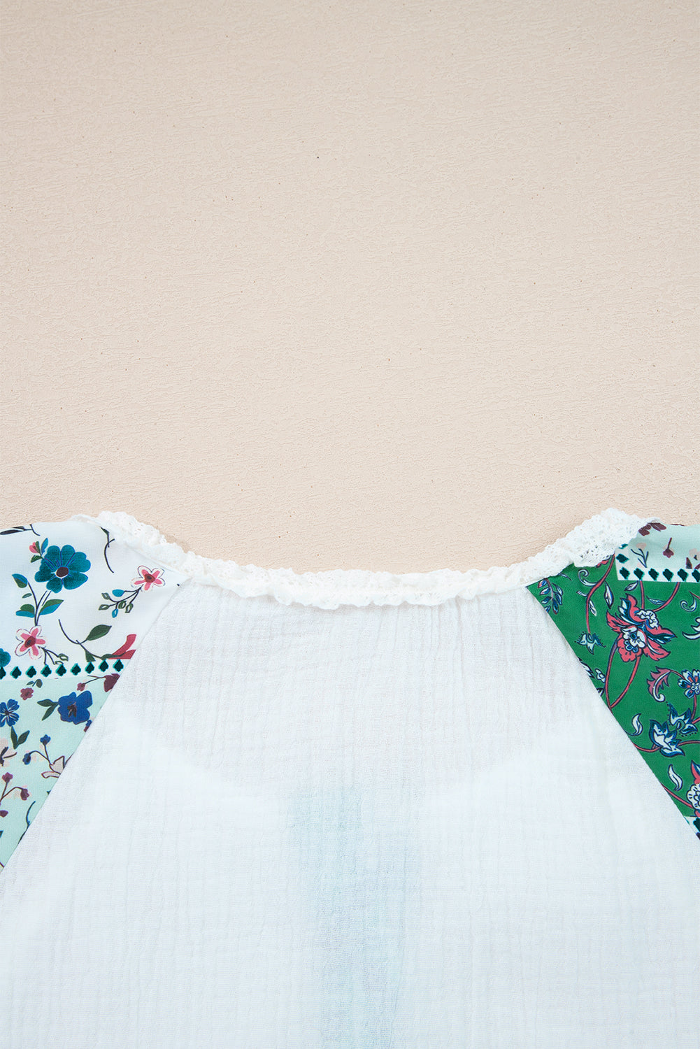 Meadow Mist Button Blouse