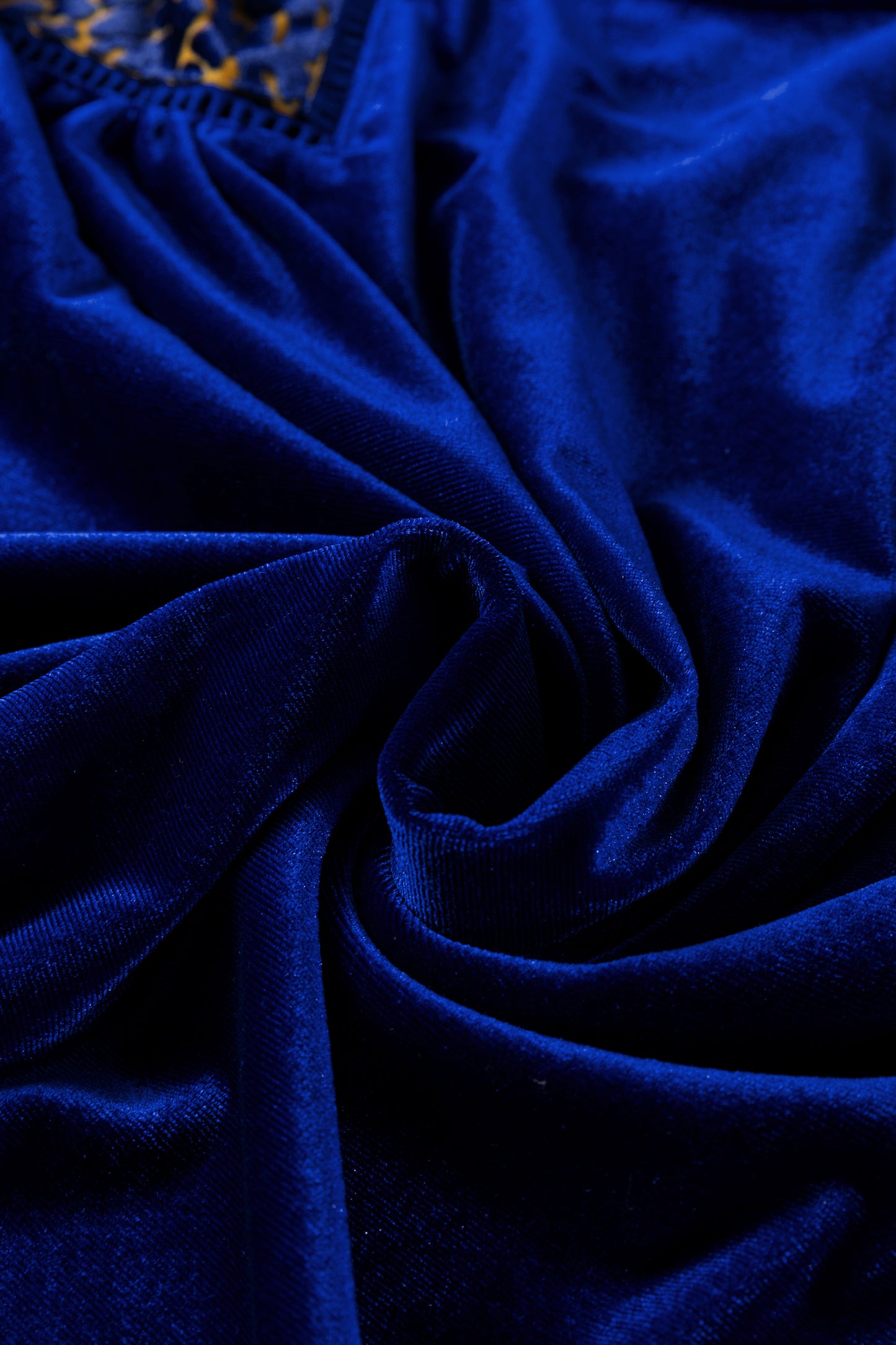Royal Wild Velvet Blouse