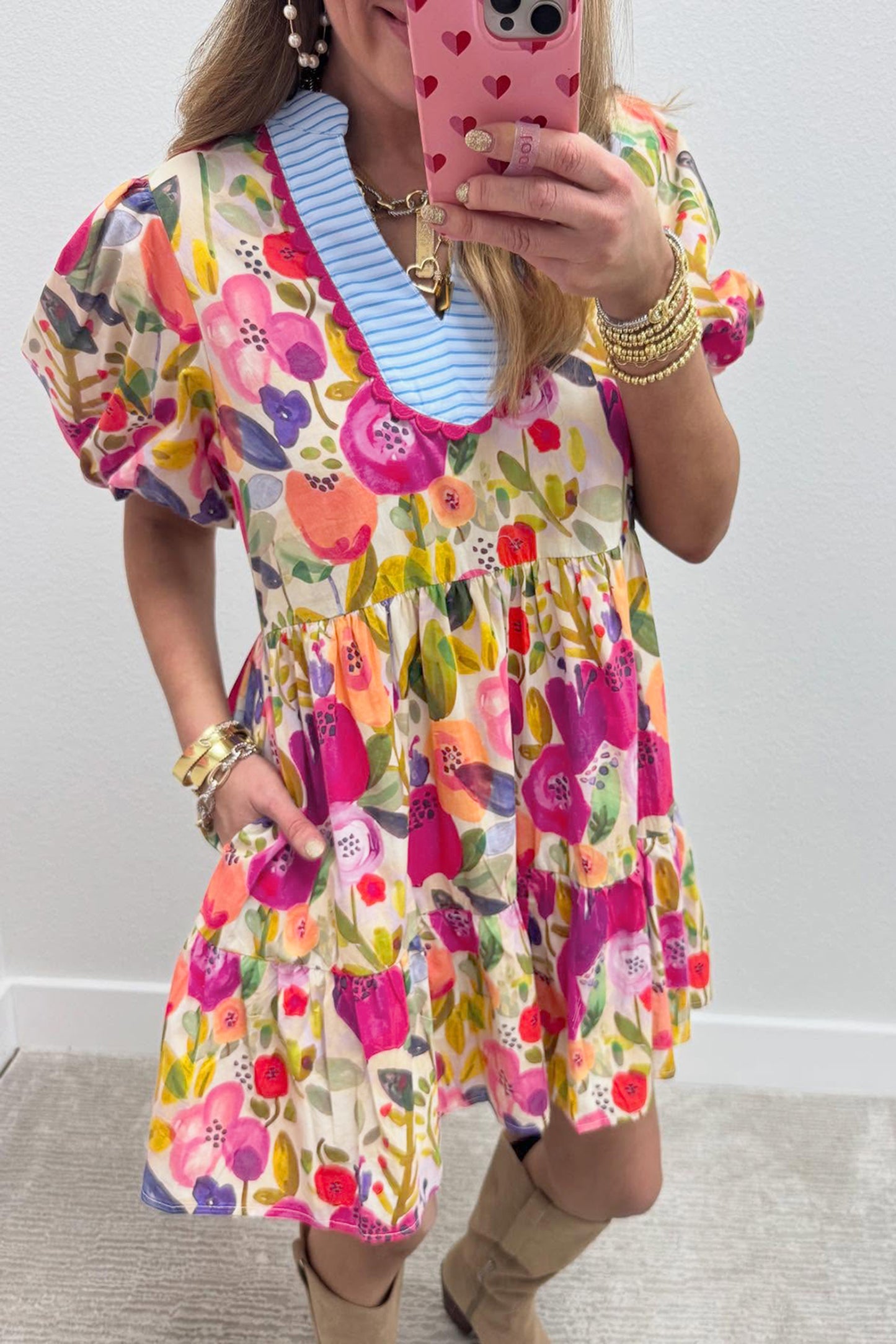Photo Finish Floral Dress