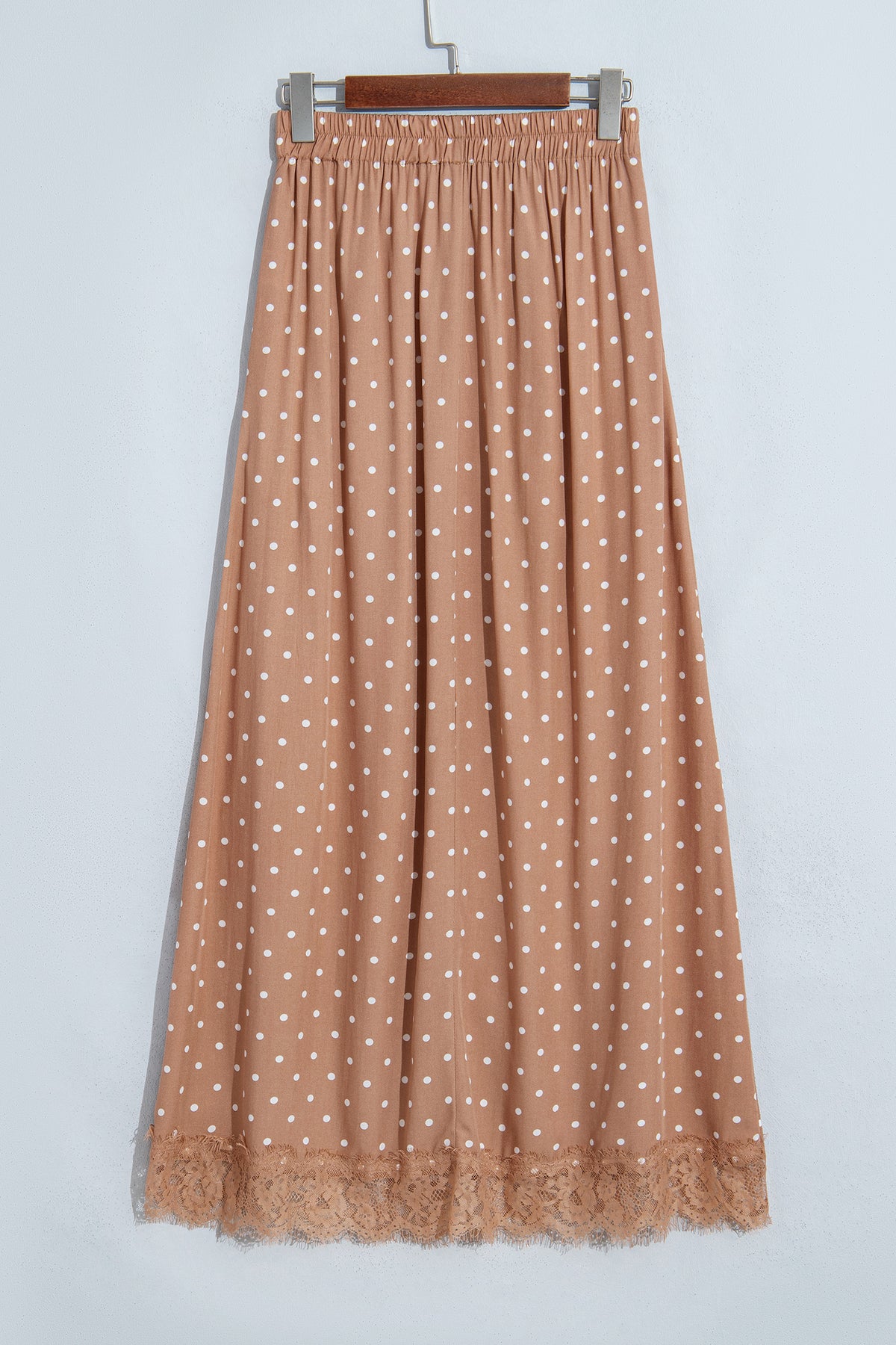 The Mocha Dot Social Skirt
