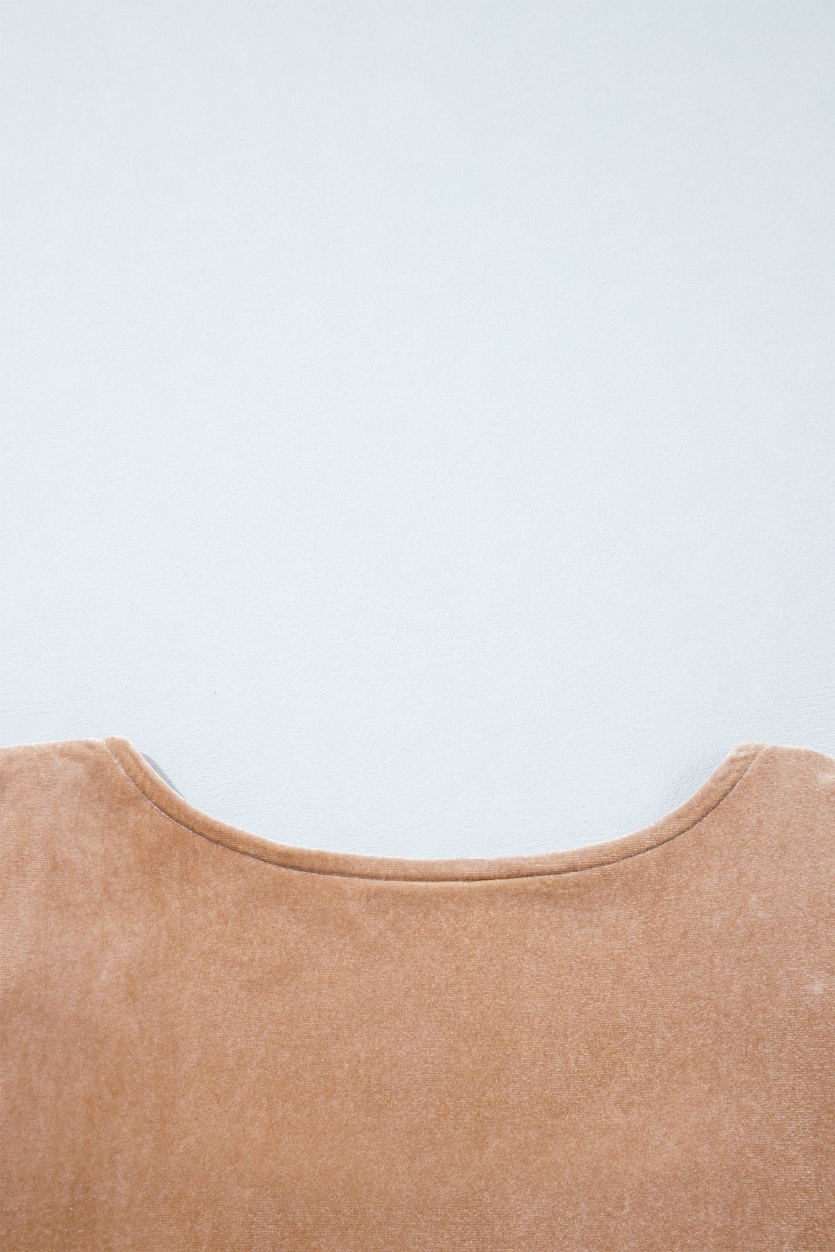The Champagne Bow Velvet Bodysuit