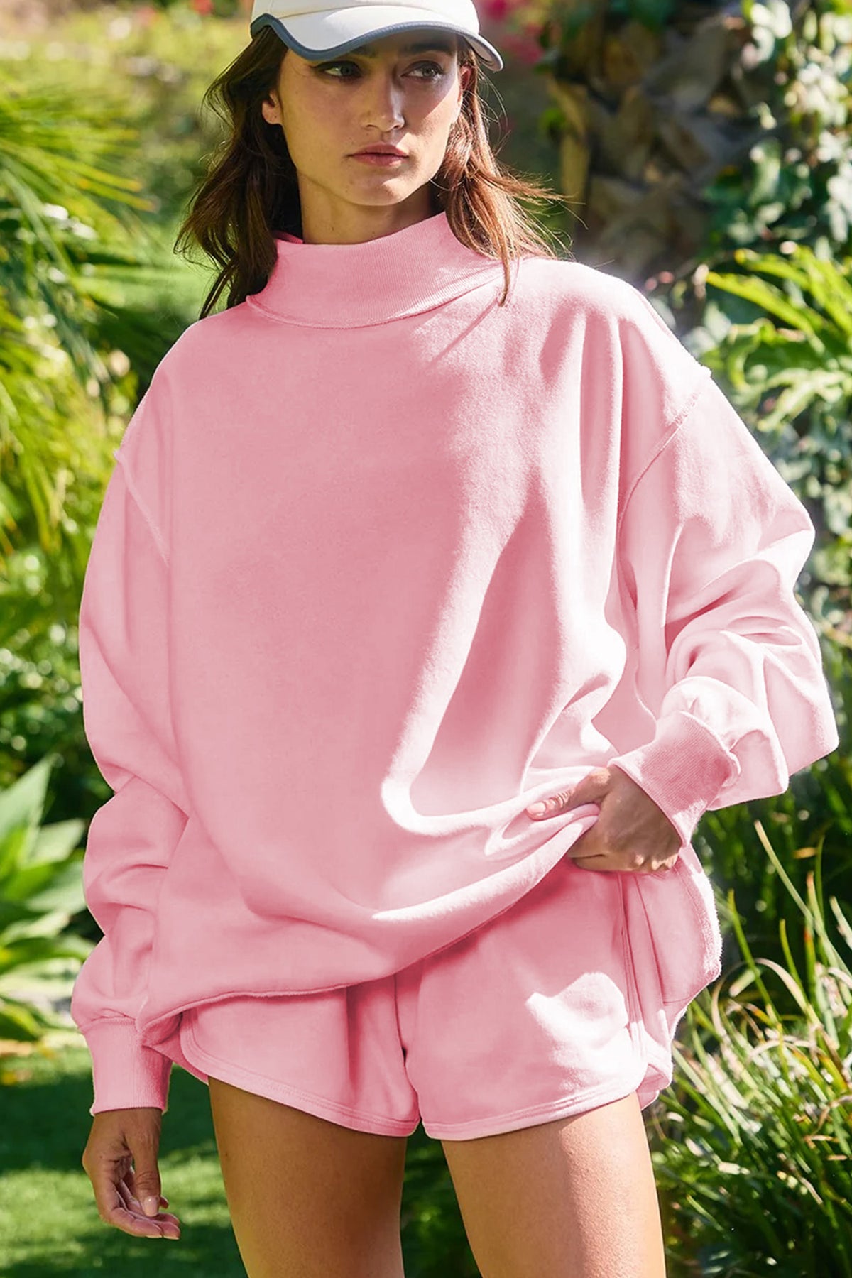 The Pinky Promise Mock Neck Set