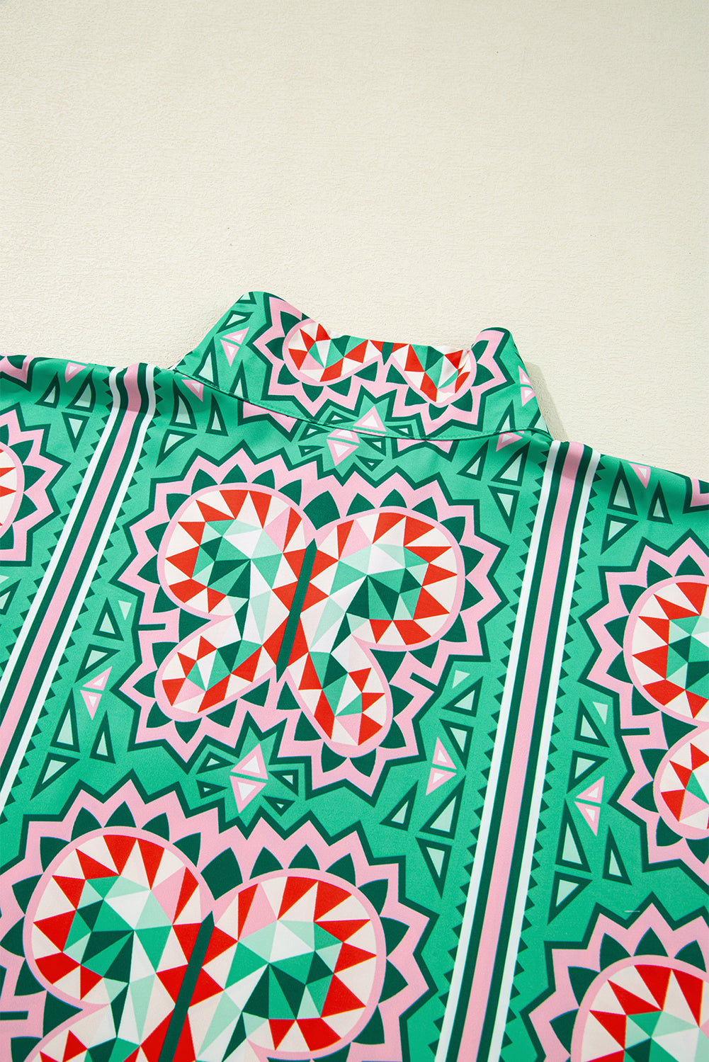 Emerald Mosaic Blouse