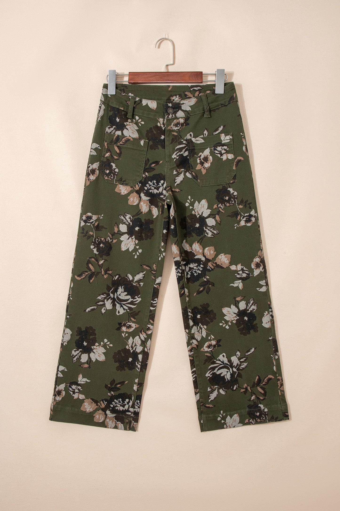 Woodland Rose Straight Leg Pants