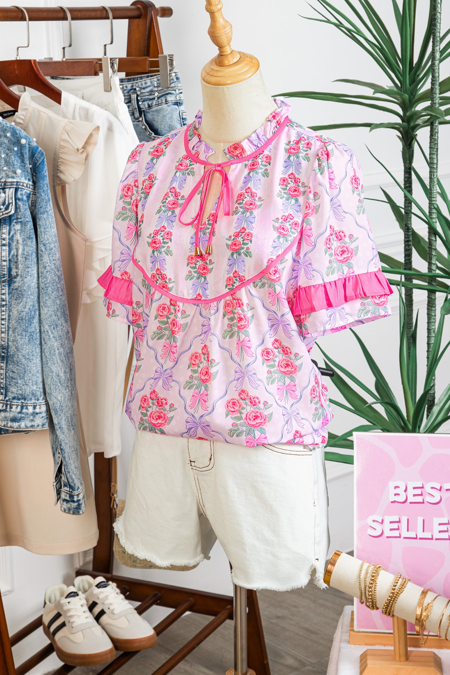 The Blush Garden Blouse