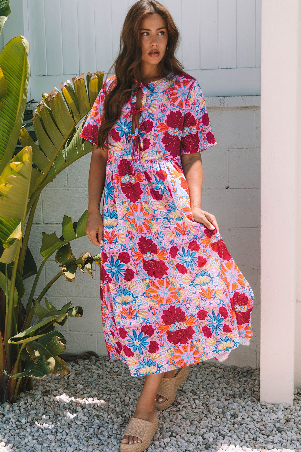 Festival Bloom Midi Dress