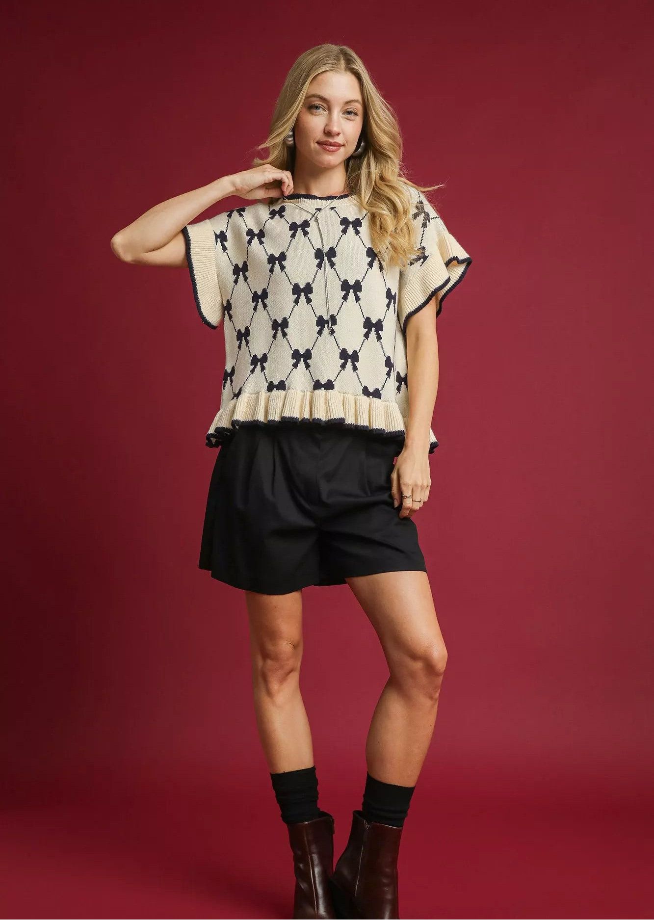 Charmed in Cream Knit