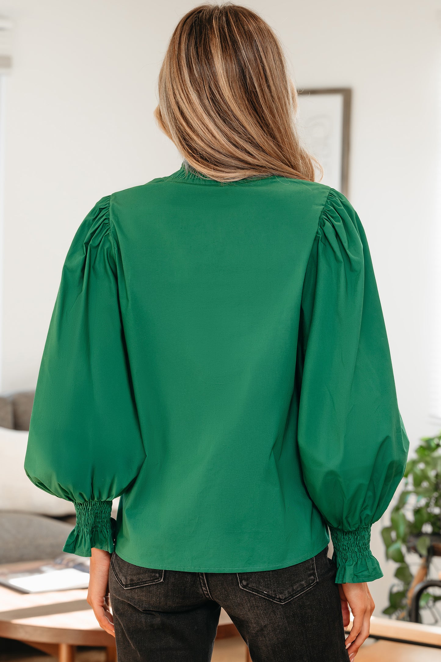 The Emerald Estate Blouse