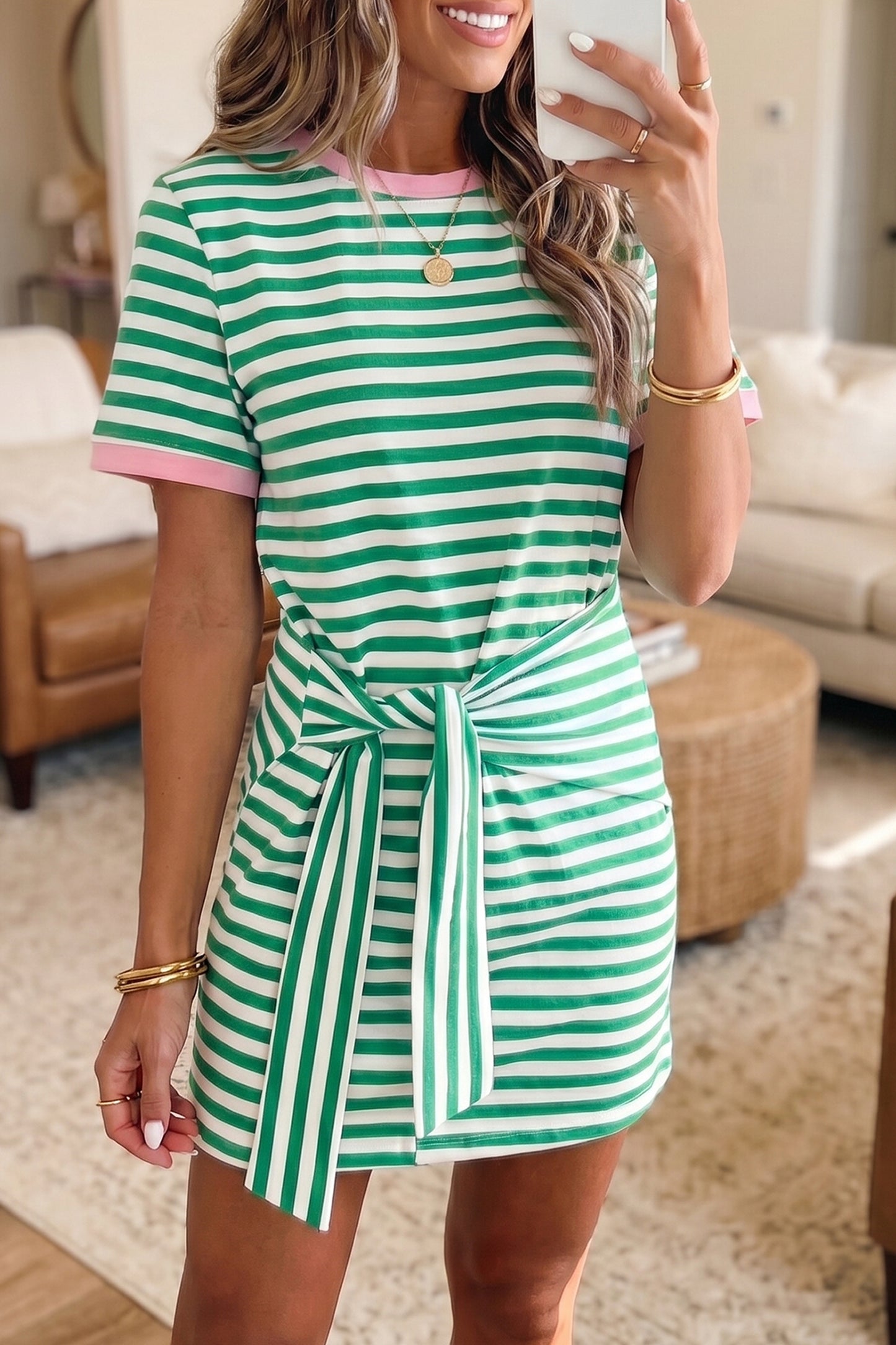 Palm Springs Tie Dress