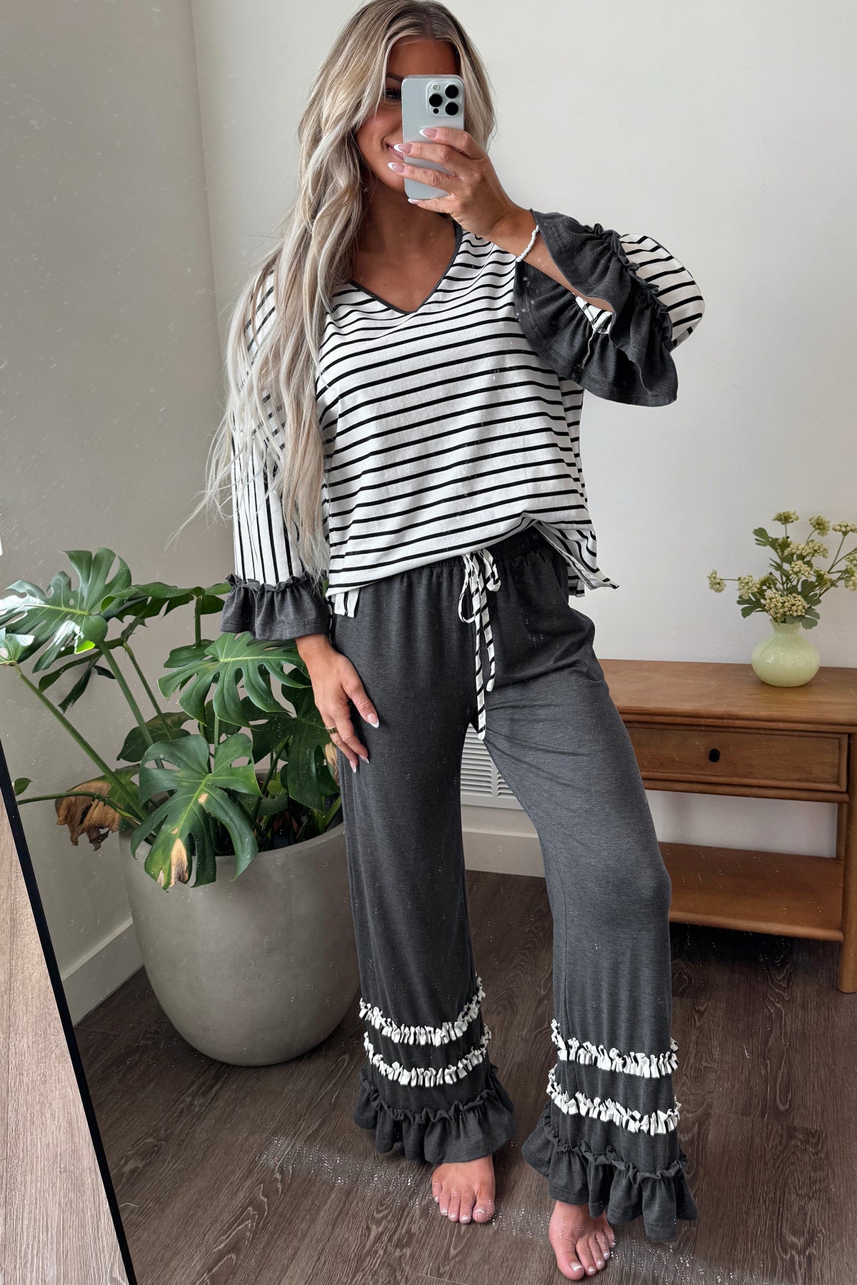 The Café Ruffle Lounge Set