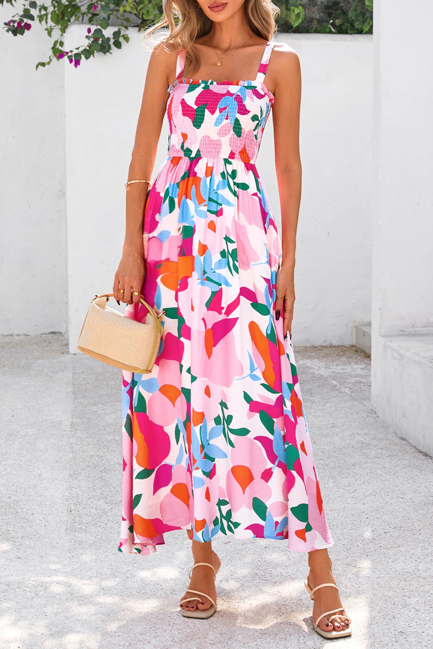 Palm Springs Petals Maxi