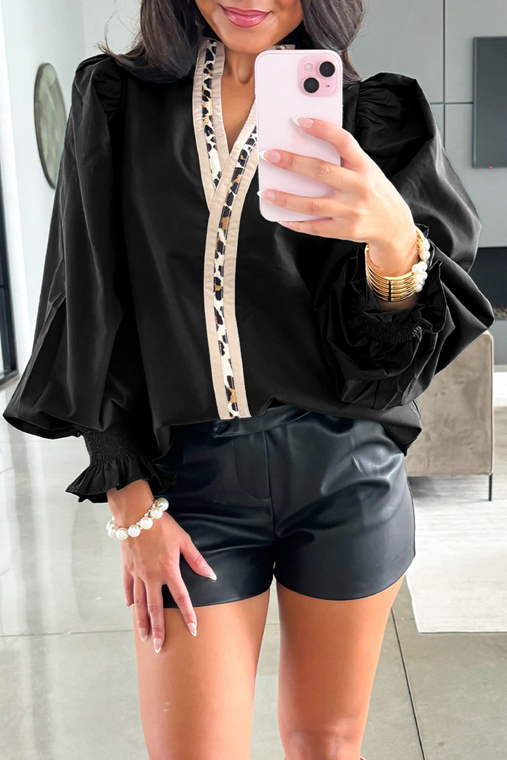 The Leopard Legacy Blouse